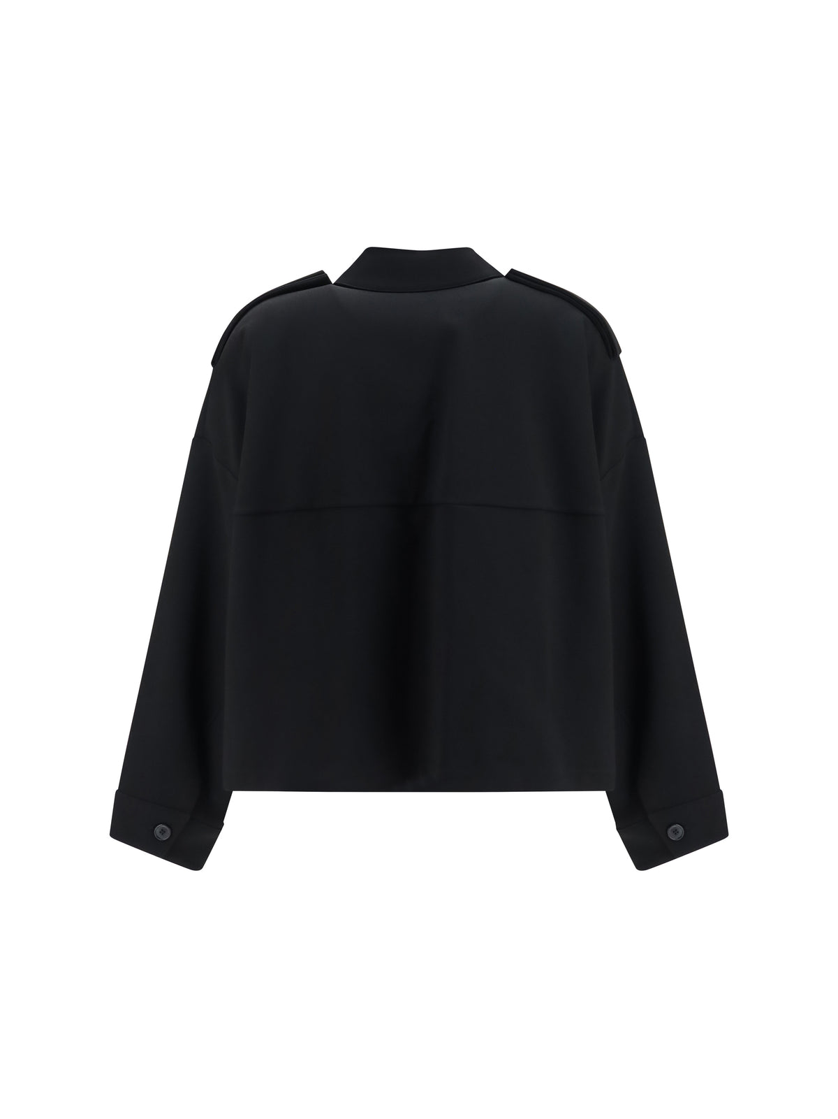Khaite Bodine wide-sleeve Shirt - Black