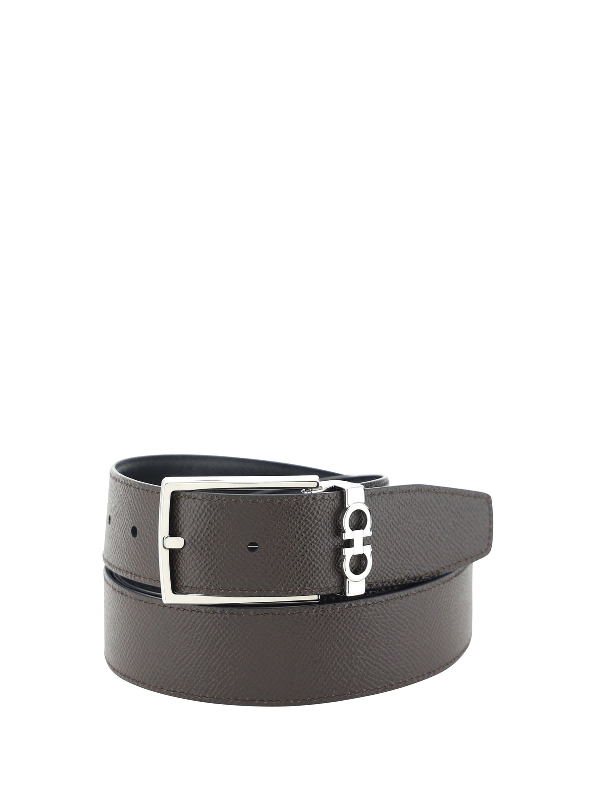 Ferragamo Reversible Belt - Black || T.Moro