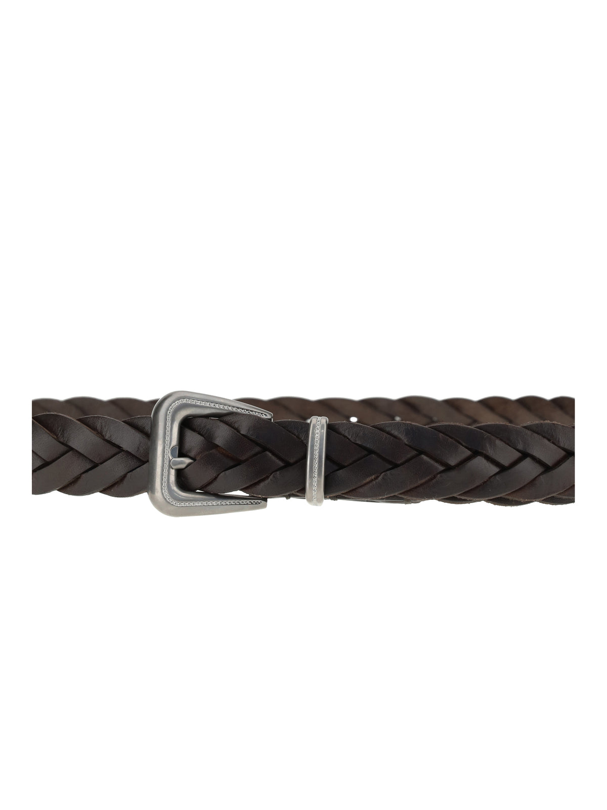 Brunello Cucinelli Braided leather Belt - Testa Di Moro