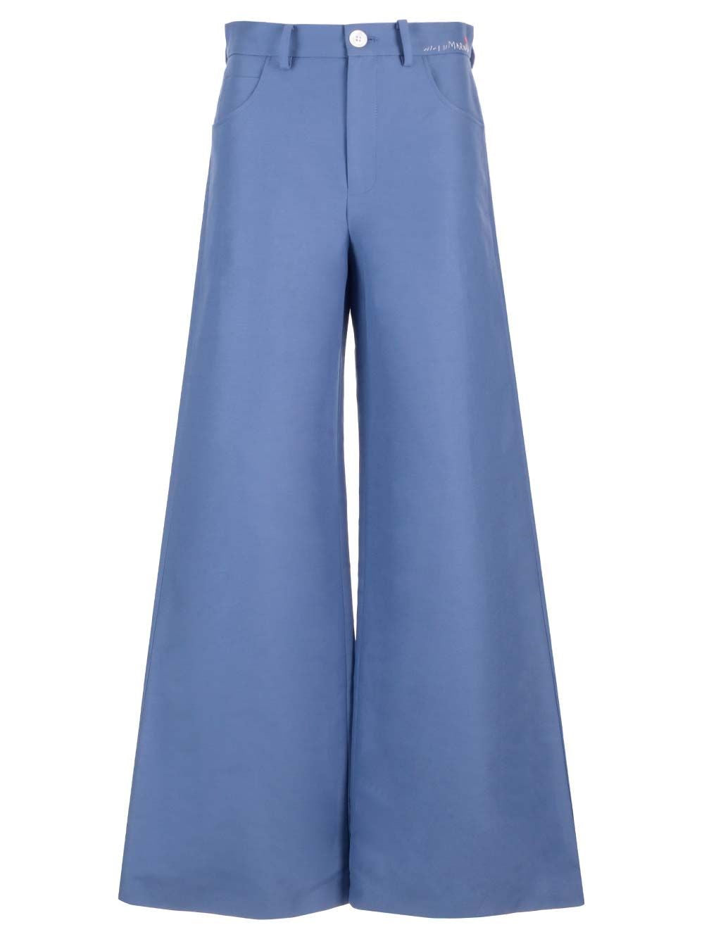 Marni Wide Leg Trousers - Blue