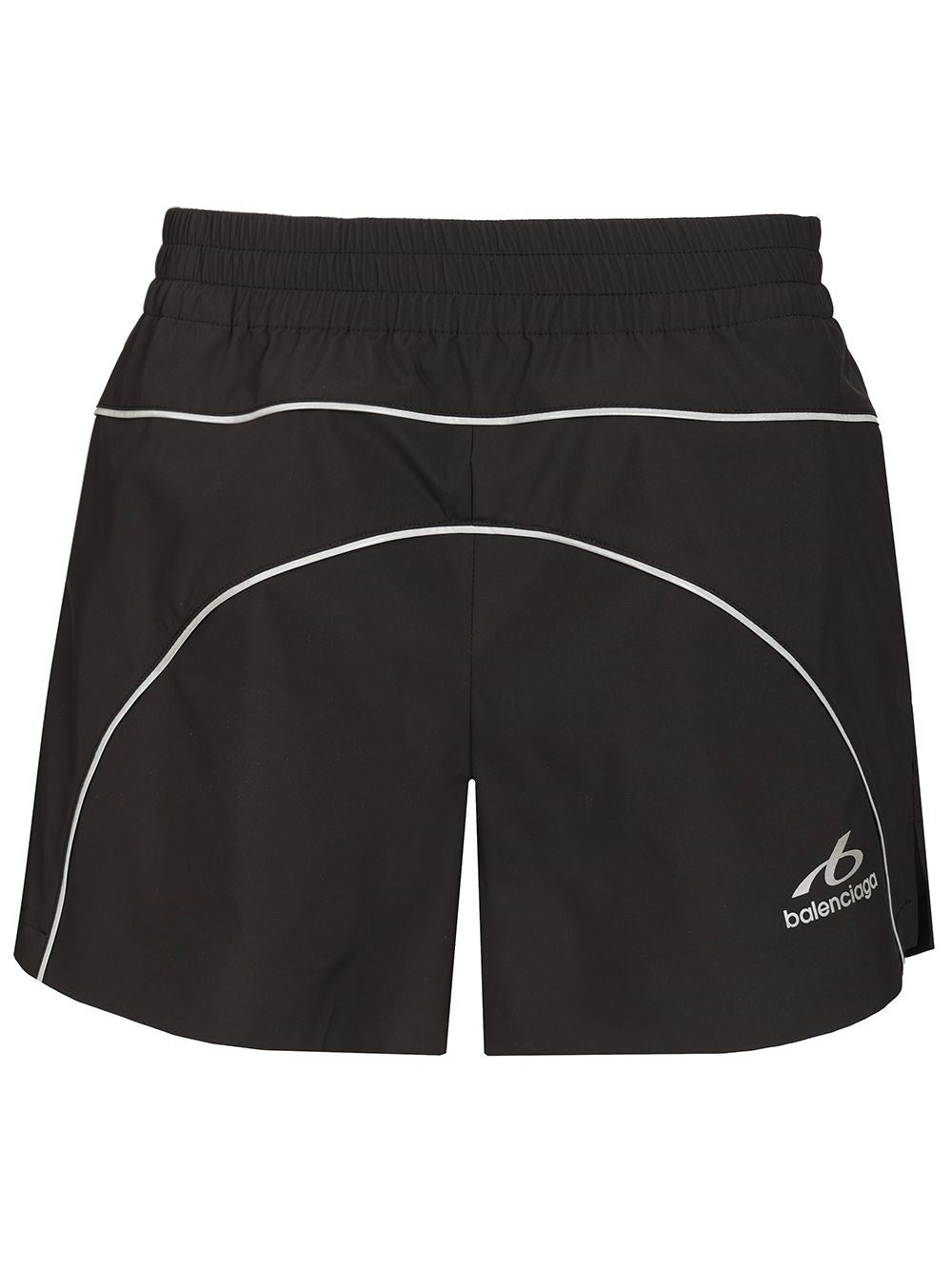 Balenciaga Techwear Sports Shorts - Black