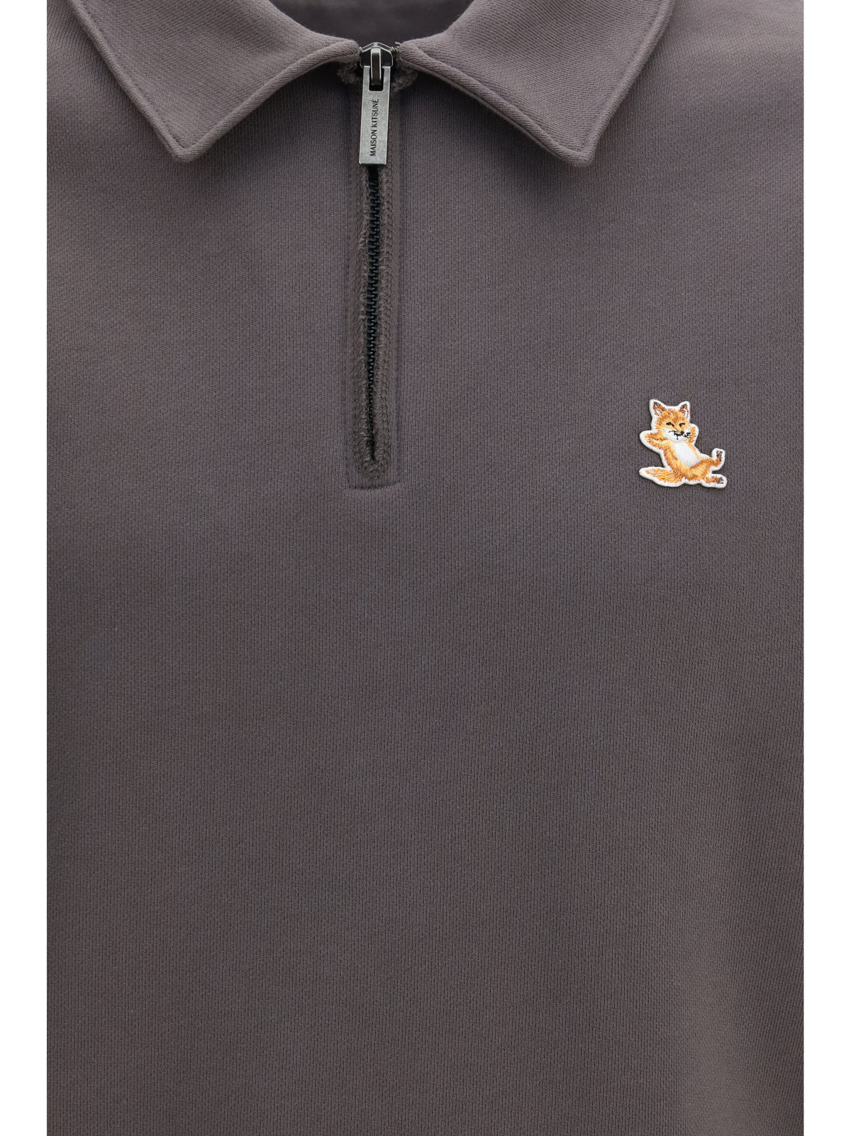 Maison Kitsuné Chillax Fox polo Sweatshirt - Pavement