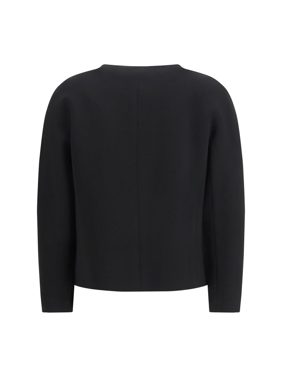 Max Mara Studio Boxy cady Jacket - Black