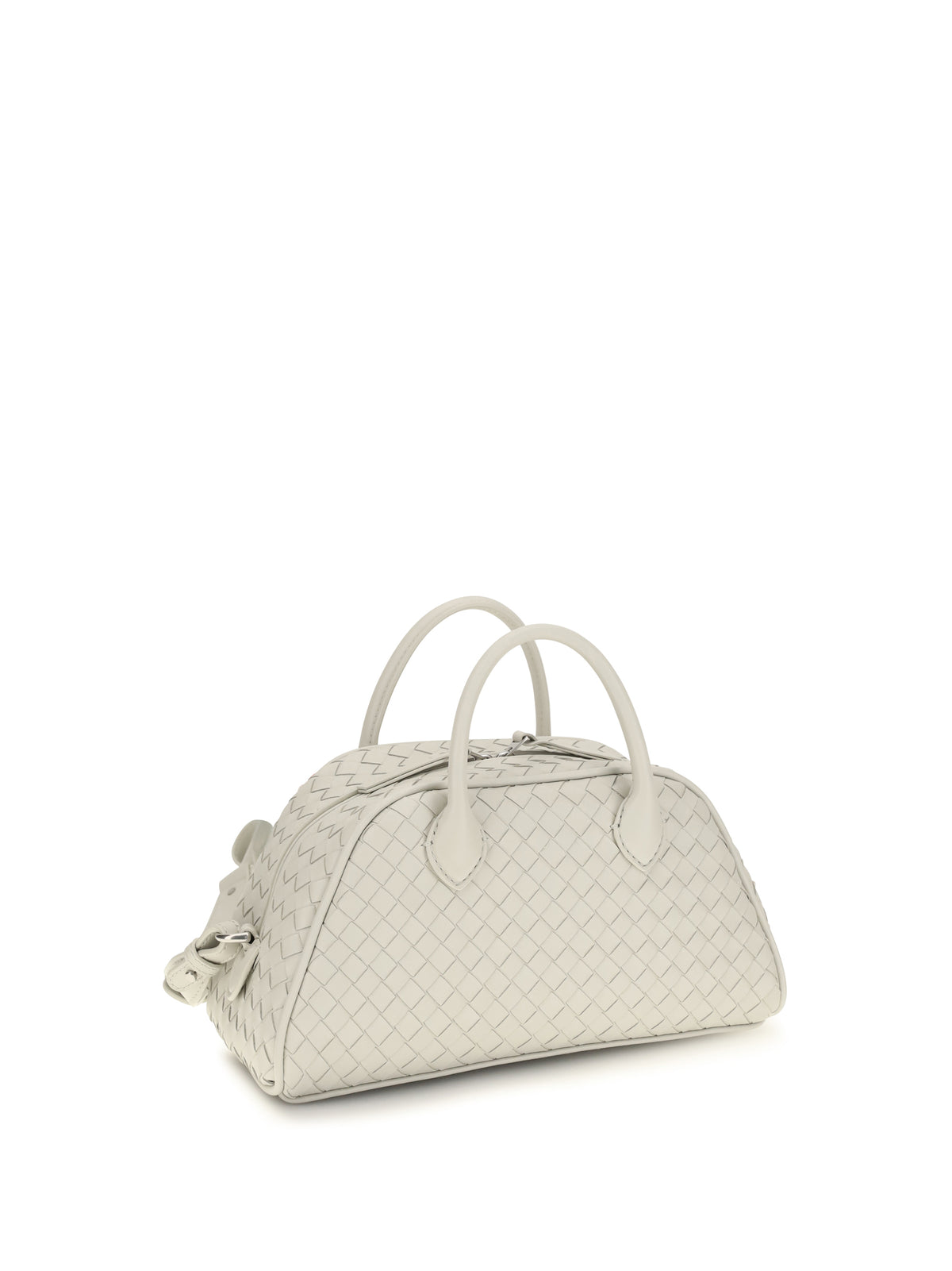Bottega Veneta Intrecciato leather Handbag - Silica Grey-Silver