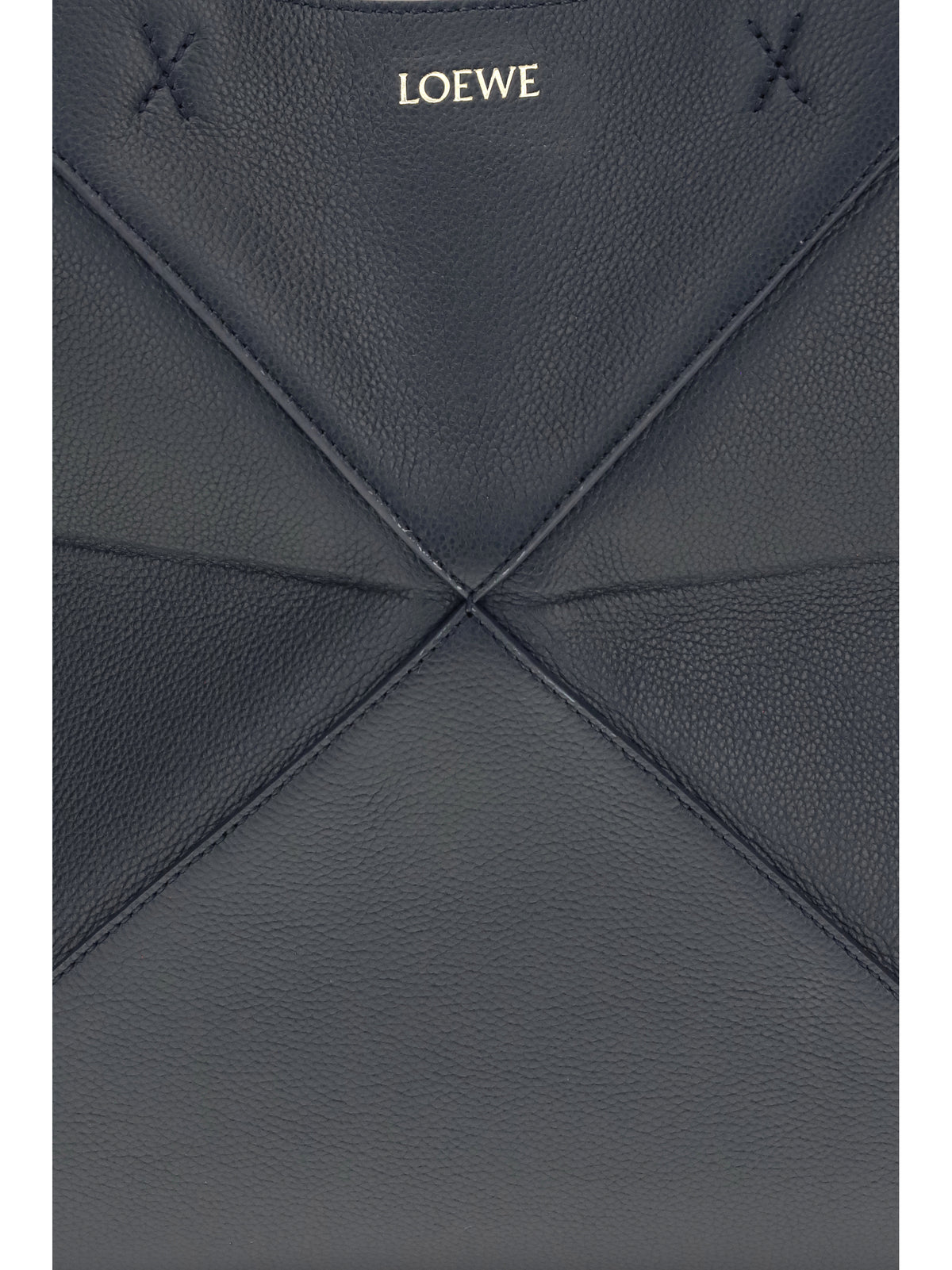Loewe Medium Puzzle Fold Tote Bag - Deep Navy