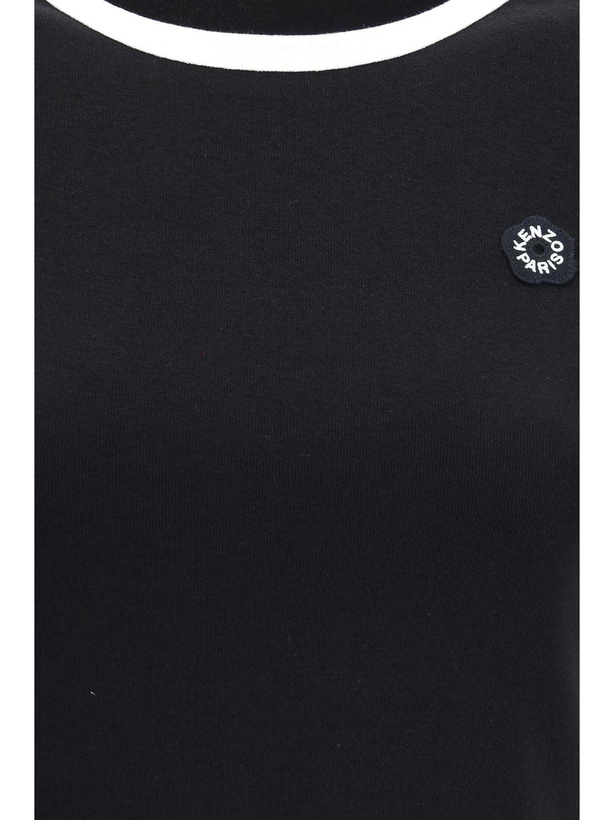 Kenzo Boke Flower 2.0 embroidered cotton T-shirt - Black