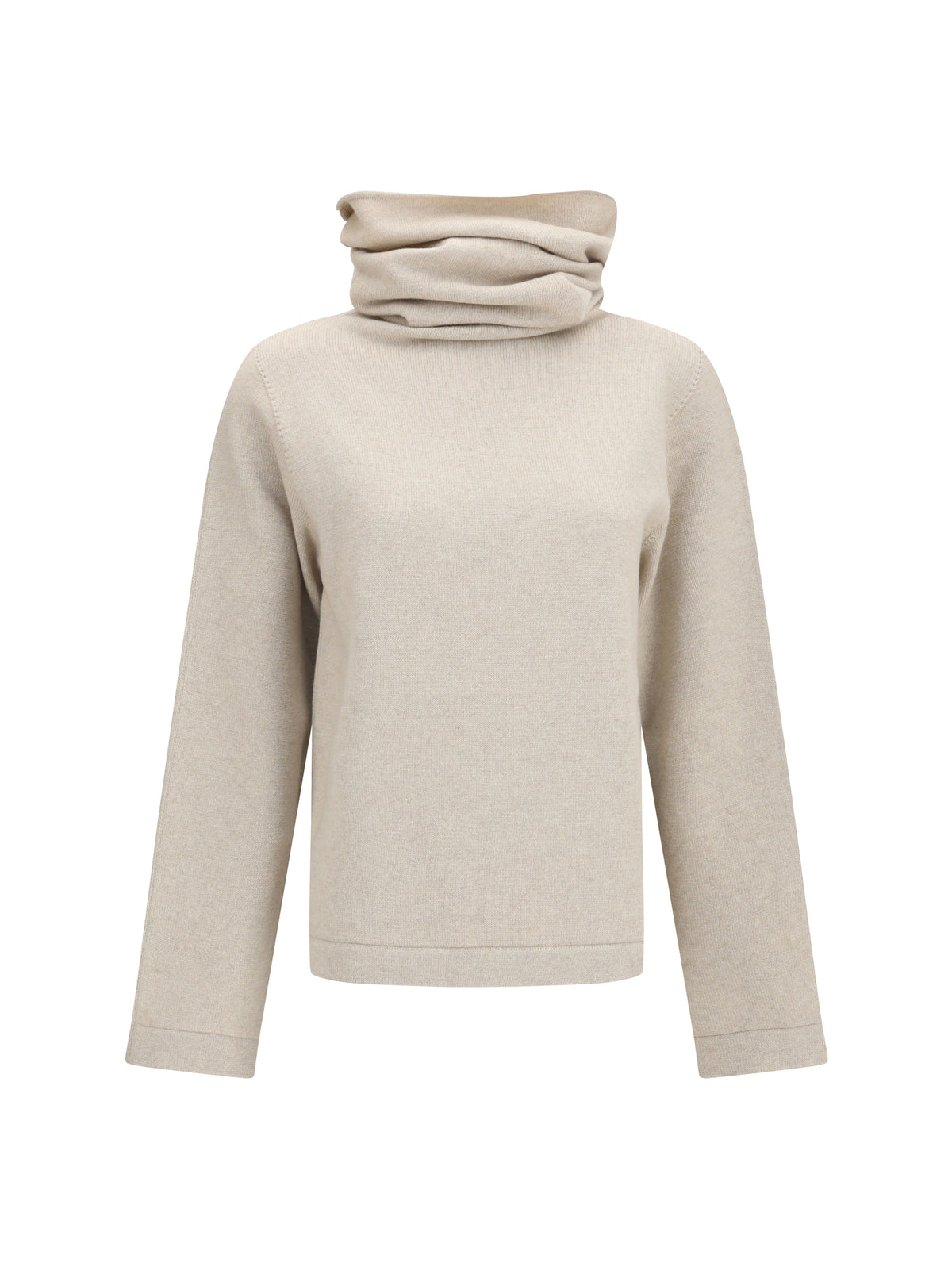 Alaïa High-neck Jumper - Sable
