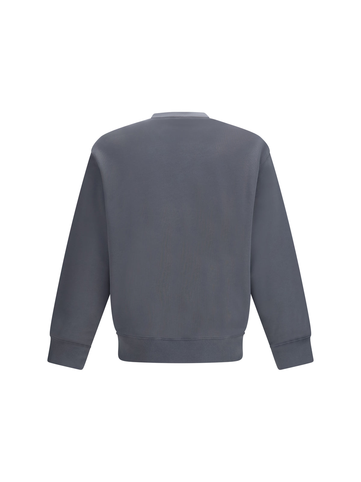 Maison Kitsuné Comfort Chillax Fox crewneck Sweatshirt - Stone Grey