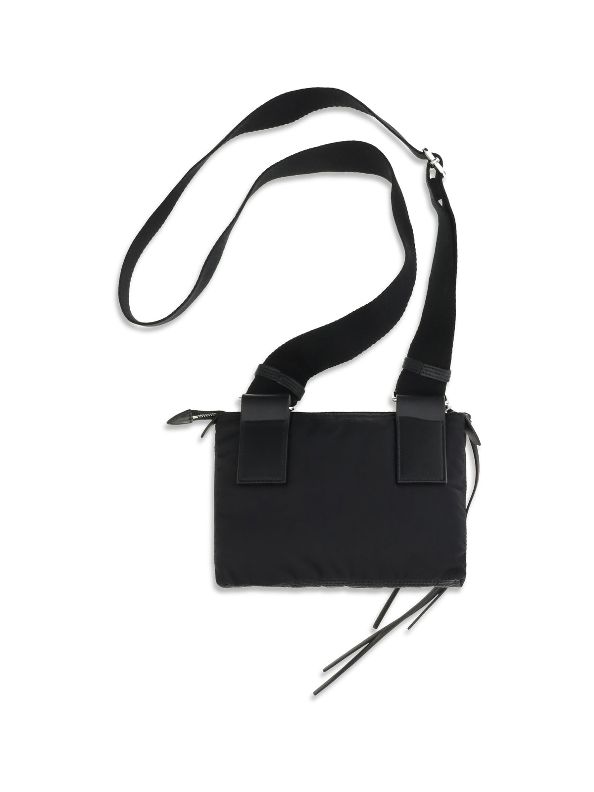 Maison Margiela Zip Camera Shoulder Bag - Black/Black
