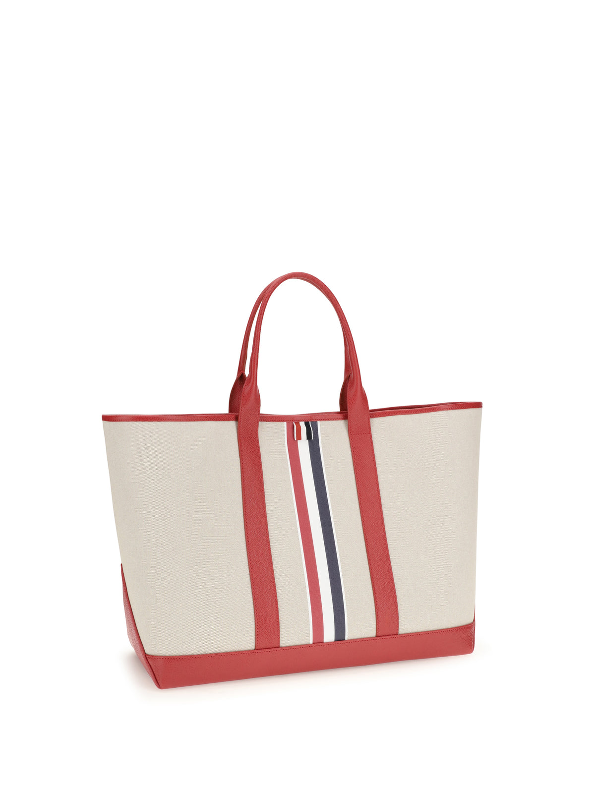Thom Browne Canvas Tote Bag - Red