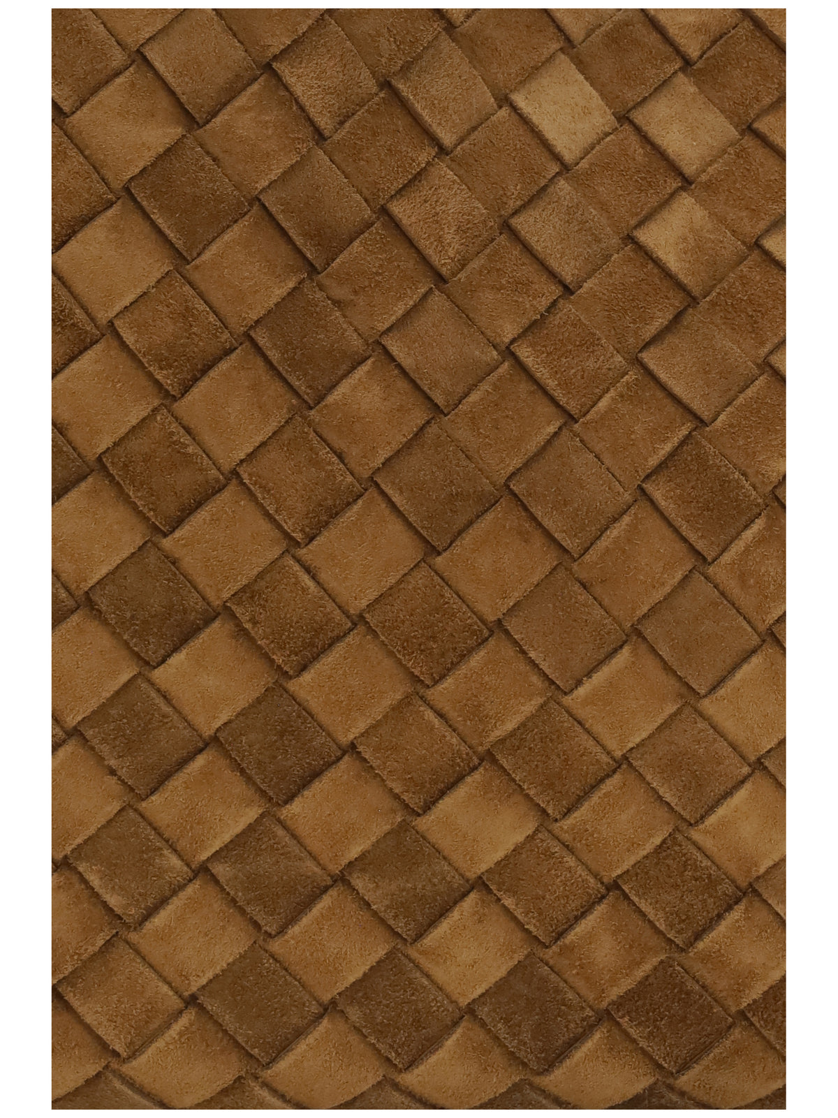 Bottega Veneta Campana suede Handbag - Dark Caramel 20-Mb