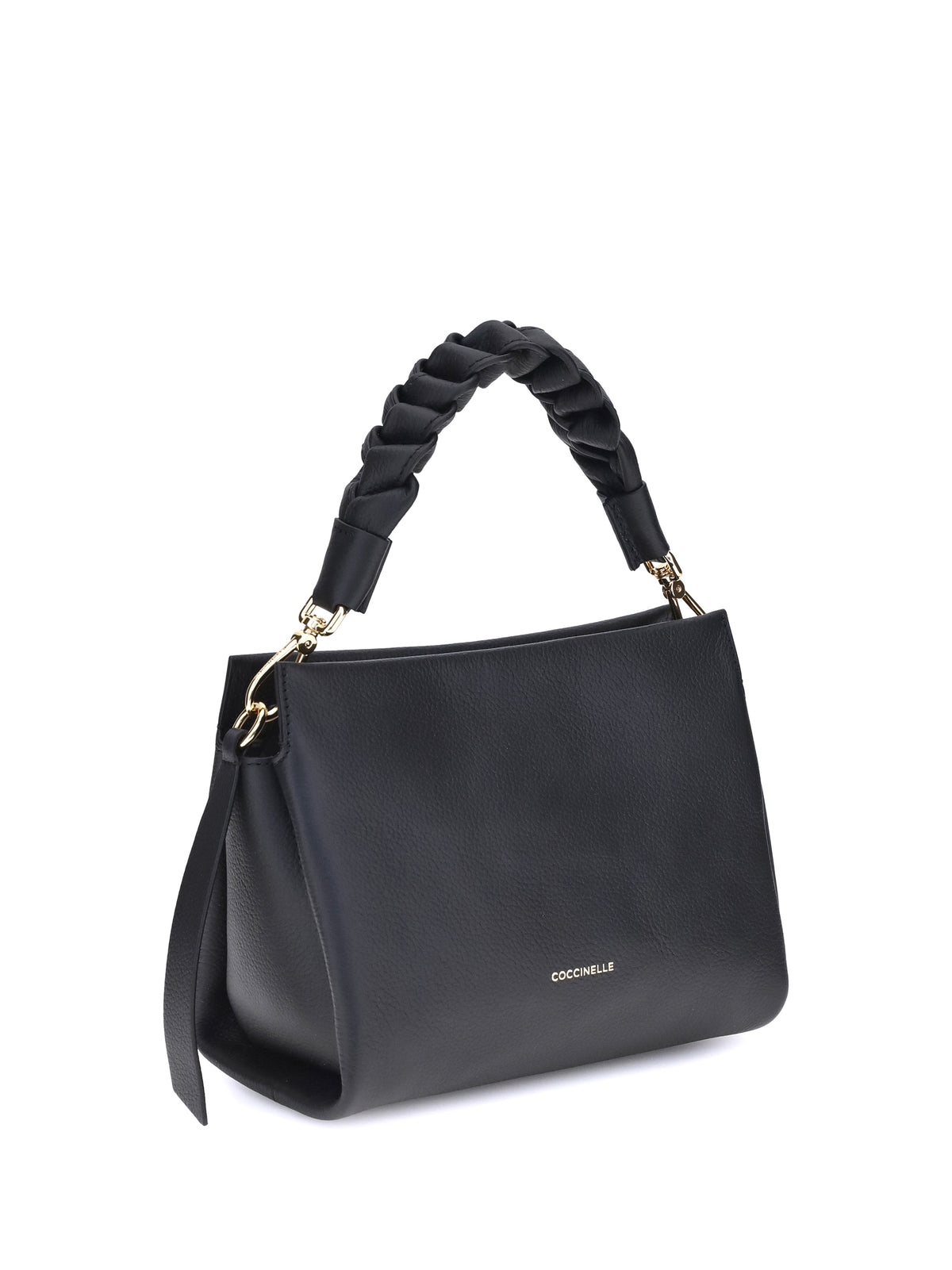 Coccinelle Boheme Handbag - Noir/Cognac