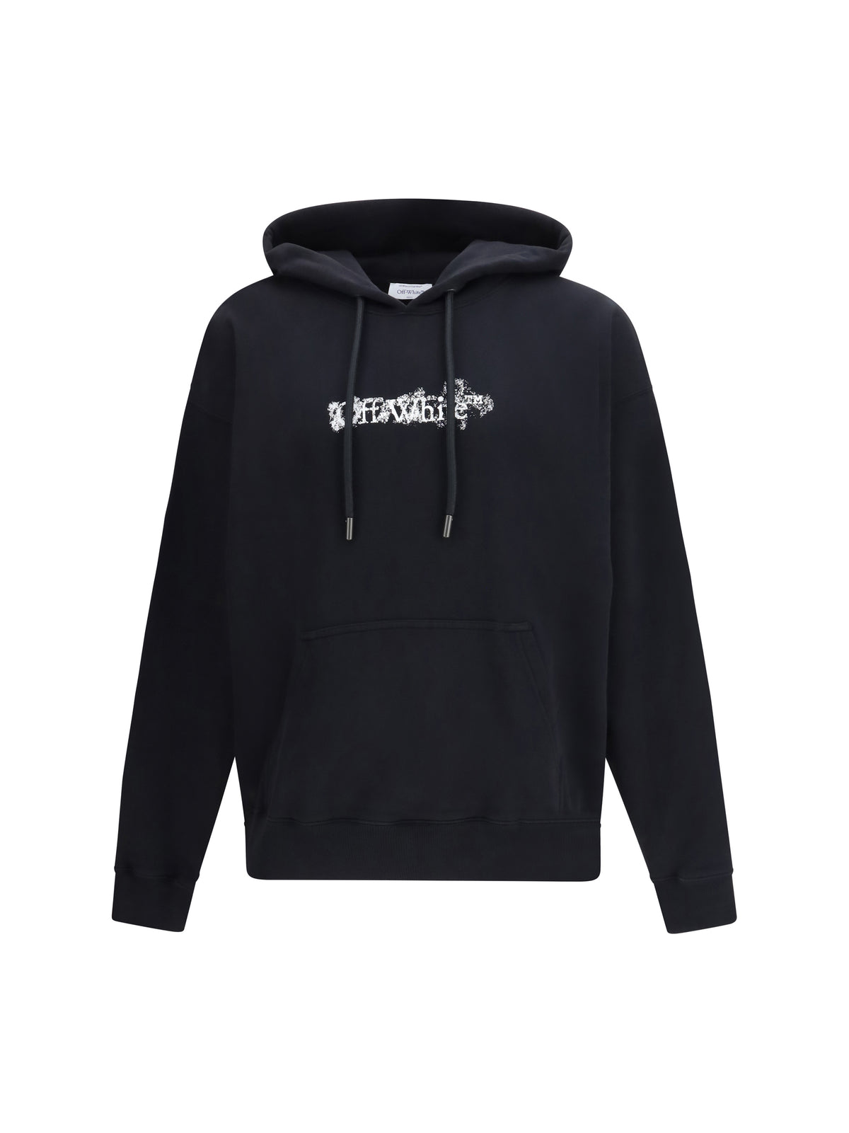 Off-White Heraldic Treshold Arrows Skate Hoodie - Black