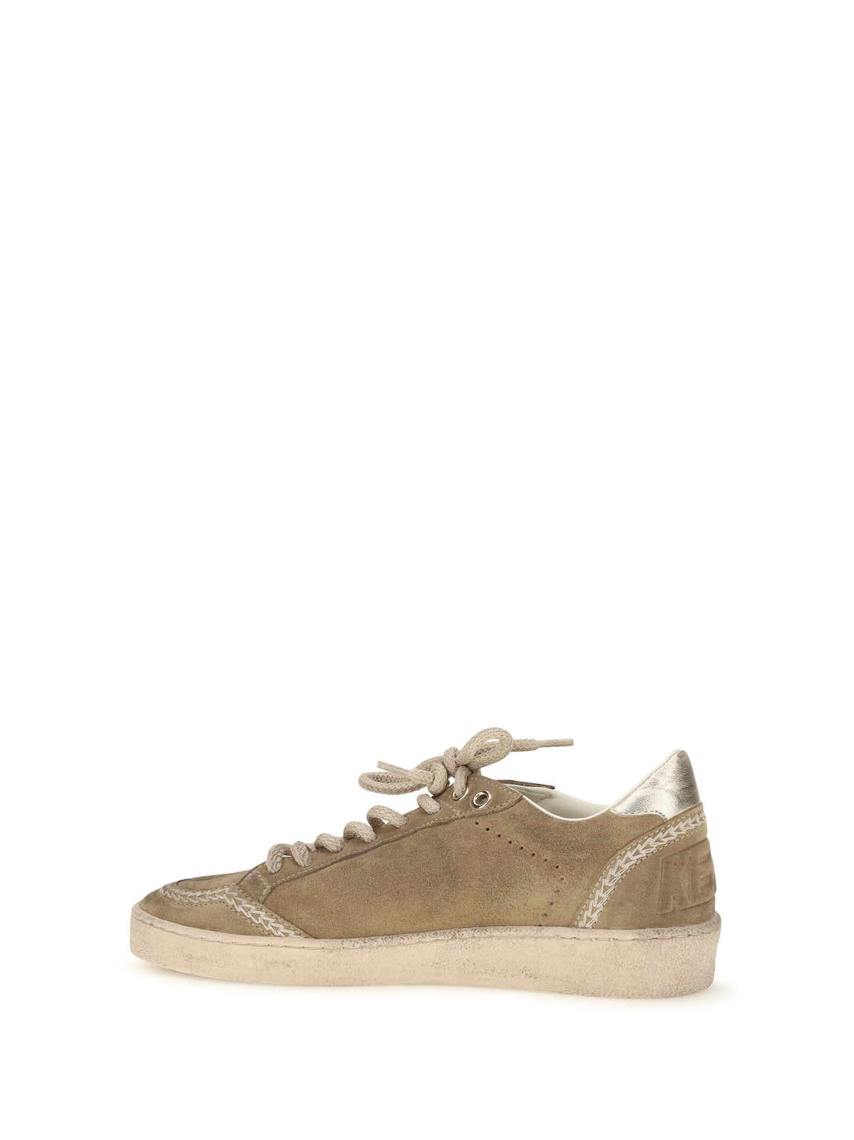 Golden Goose Ball Star Sneakers - Tobacco/Gold