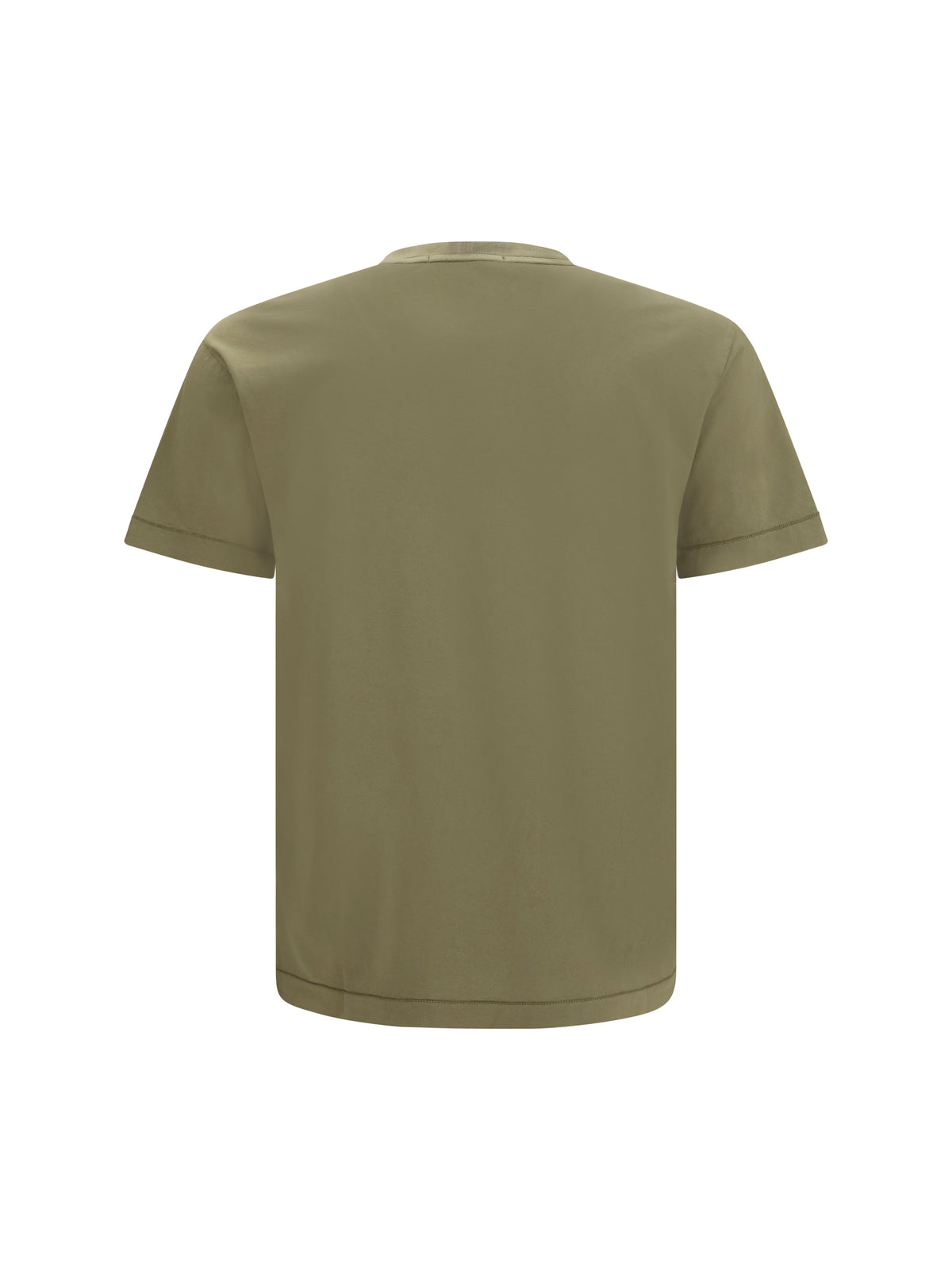 Stone Island Logo patch T-shirt - Military Green