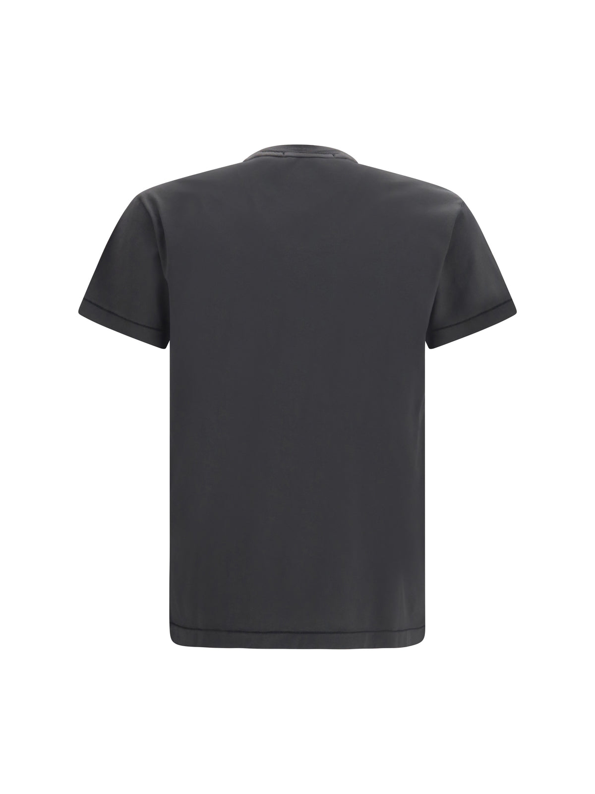 Stone Island Logo patch T-shirt - Lead Grey