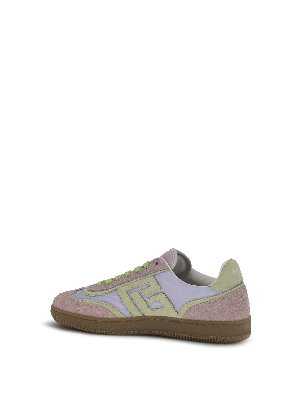 Balmain Swan Sneakers - Qei Lilas/Vert Clair