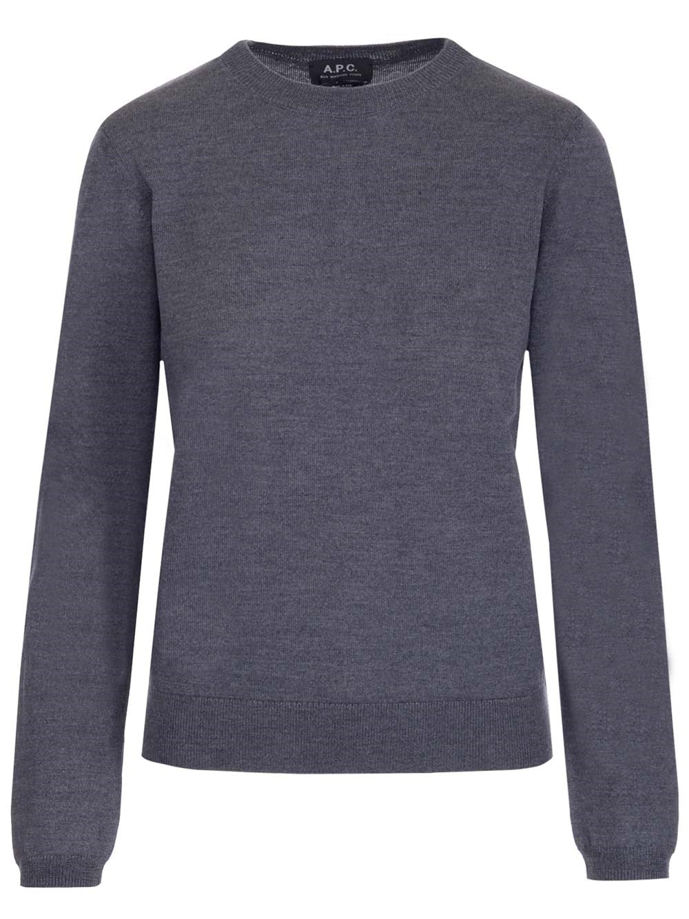 A.P.C. Basic Wool Pullover - Grey