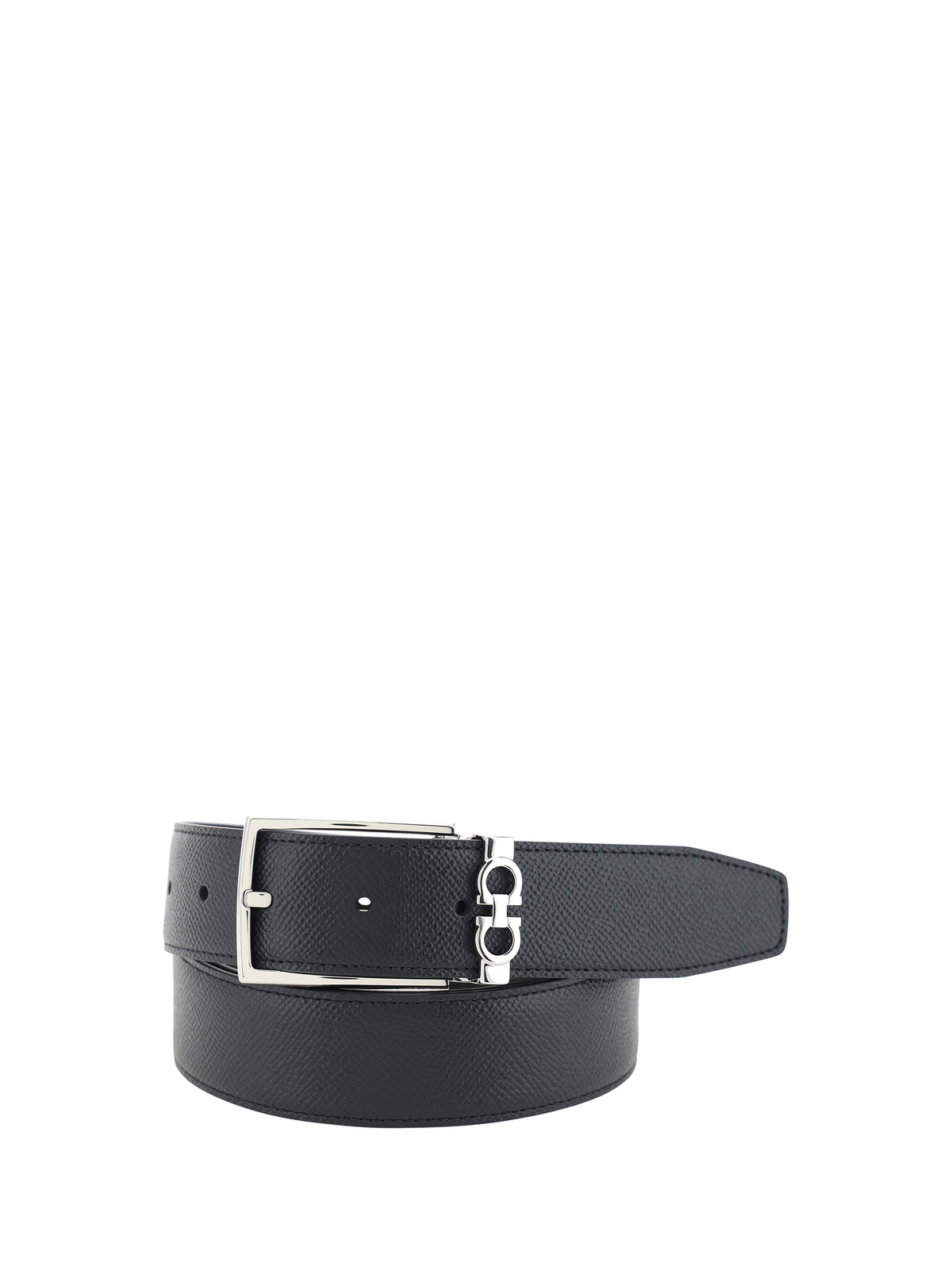 Ferragamo Reversible Belt - Black || T.Moro