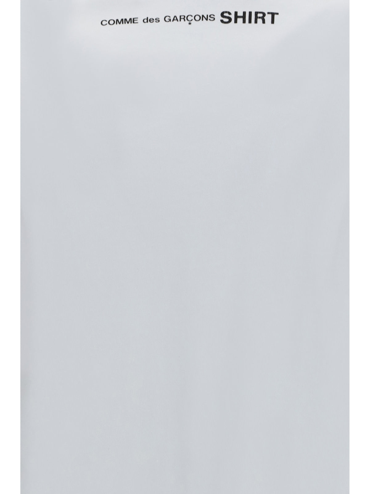 Comme des Garçons SHIRT Short-sleeve crewneck T-shirt - White