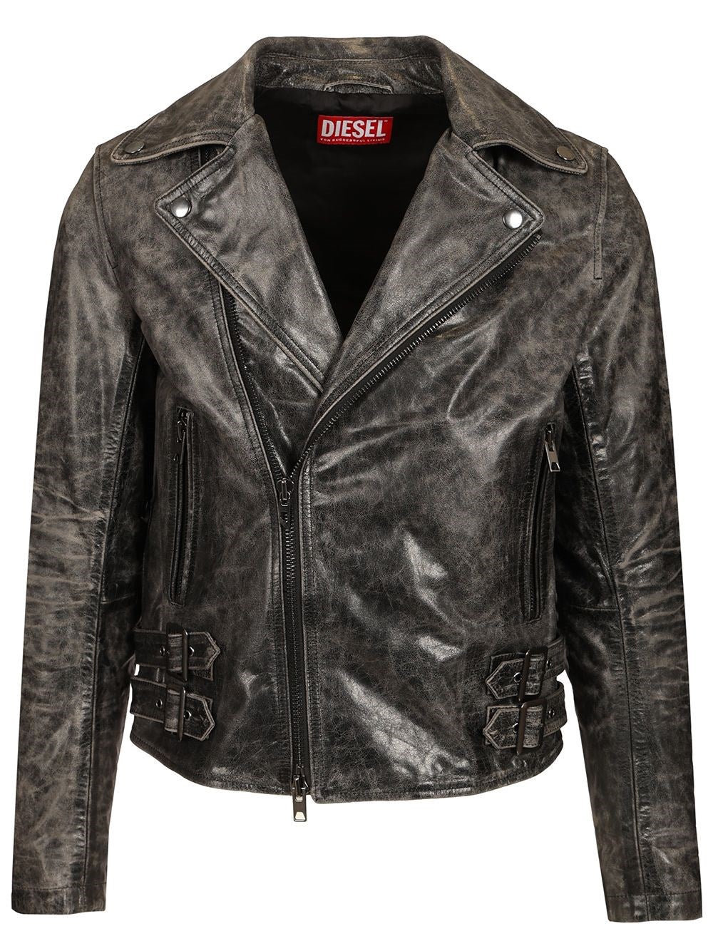 Diesel Biker Jacket - Grey