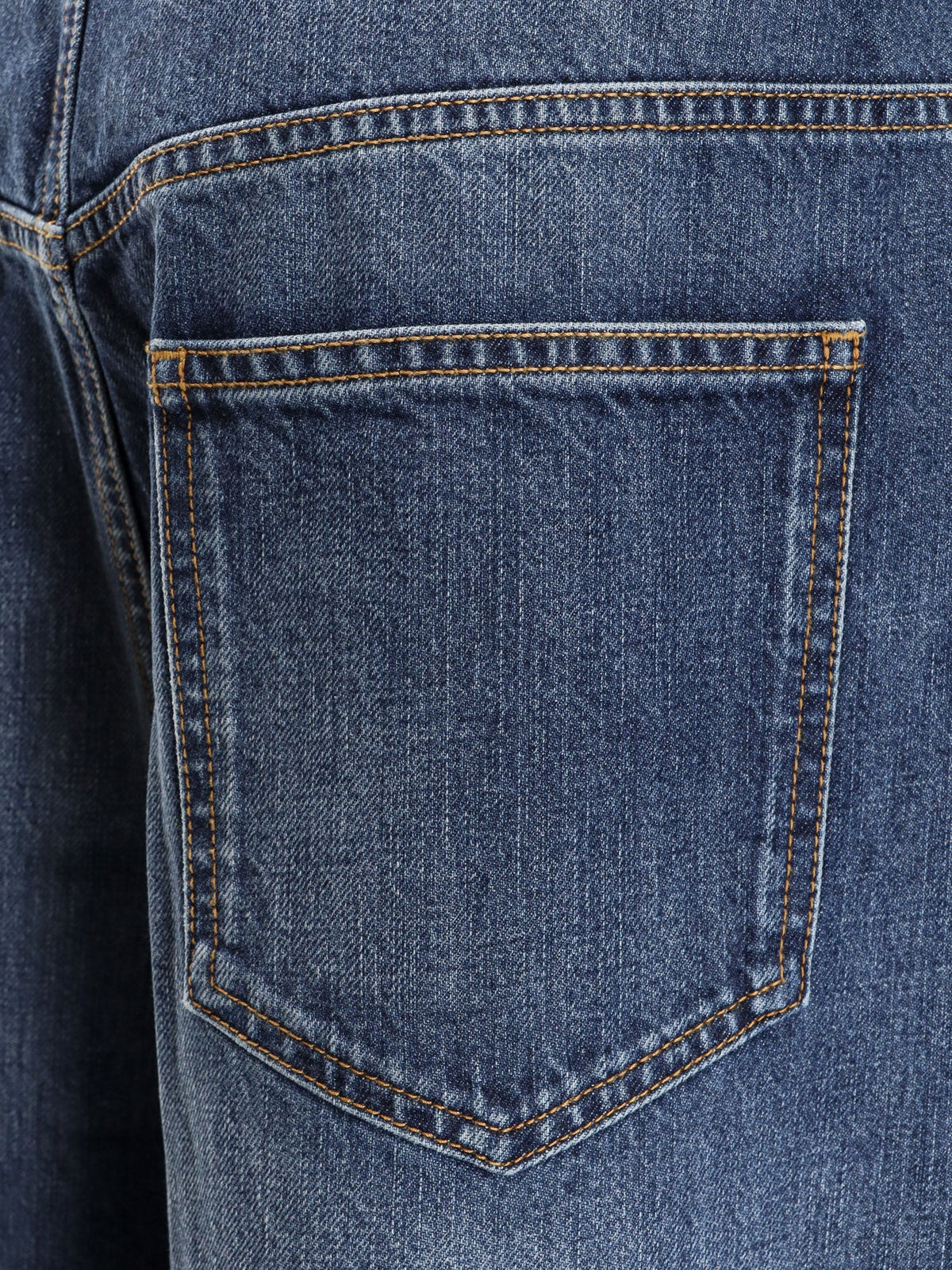 Givenchy Twisted stone-washed denim jeans - Dark Blue