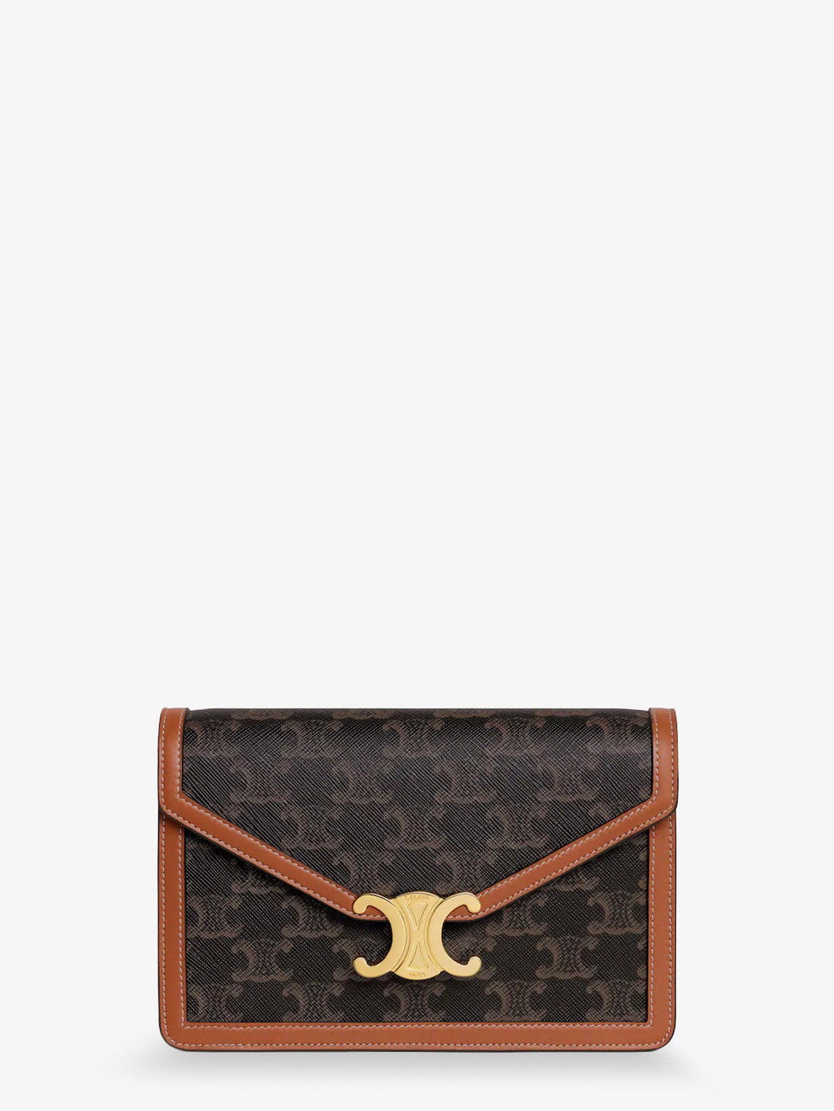 Celine Wallet on Chain Margo shoulder bag - Tan