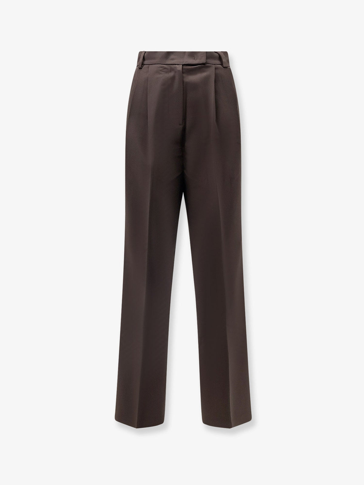 The Frankie Shop Bea Suit Tailored Pants - Dark Expresso