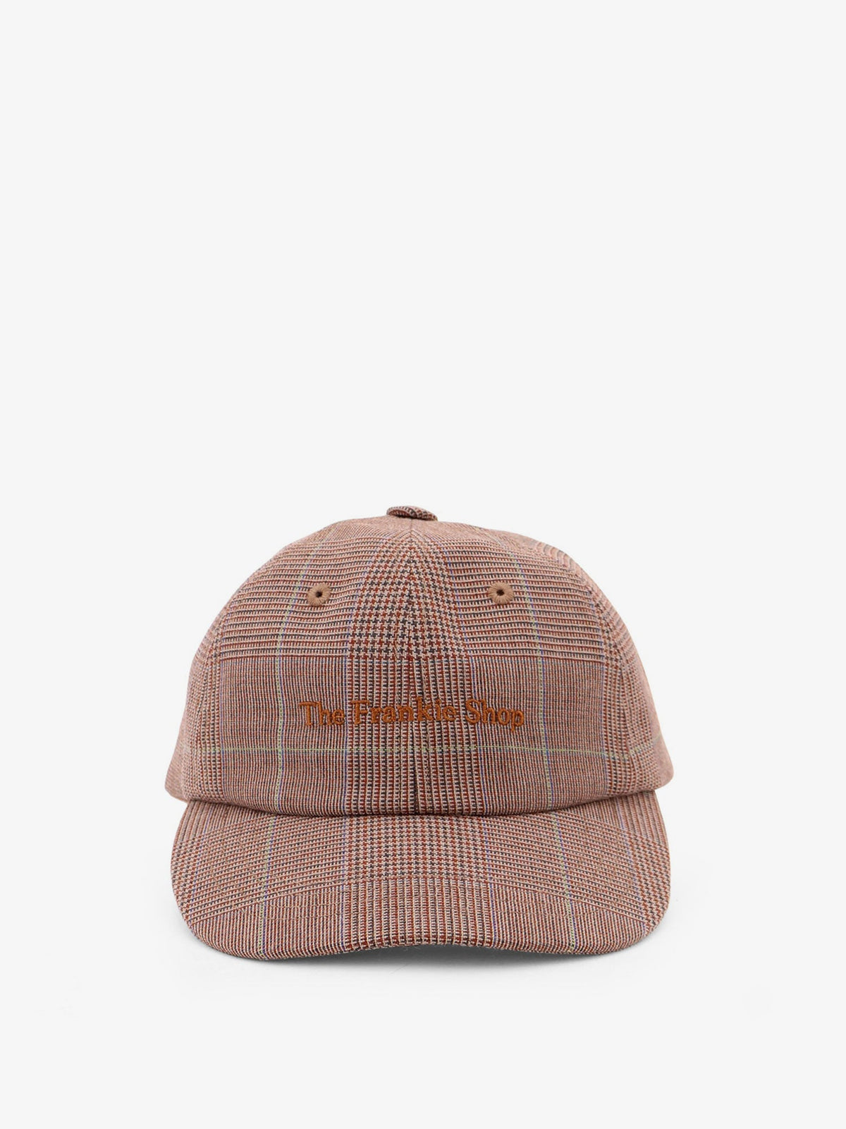The Frankie Shop Frankie Baseball Cap - Brown Glen Plaid