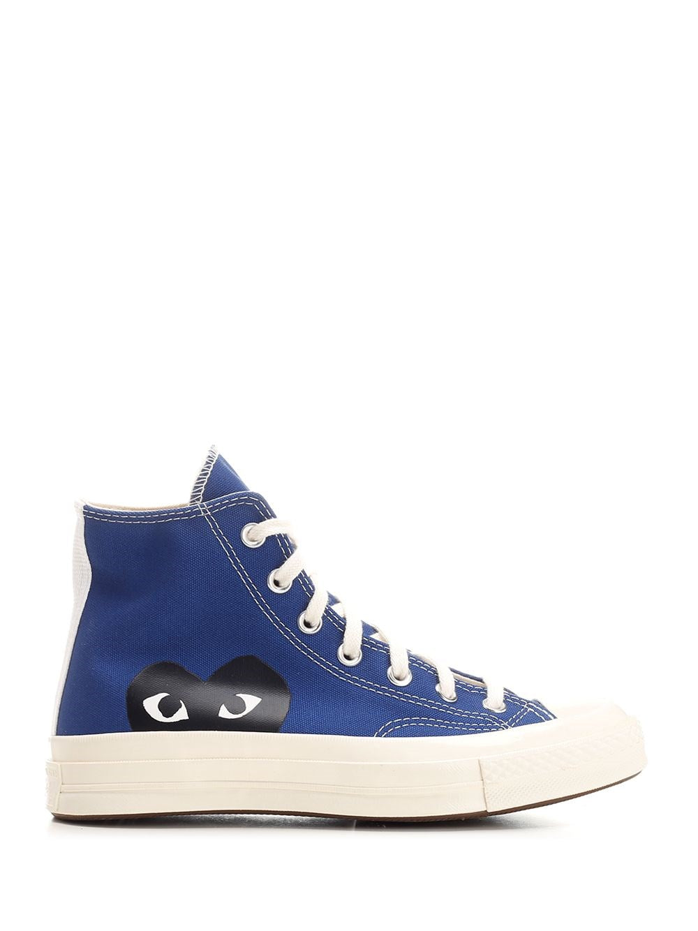 Comme Des Garcons Play New Big Heart Sneakers - Blue