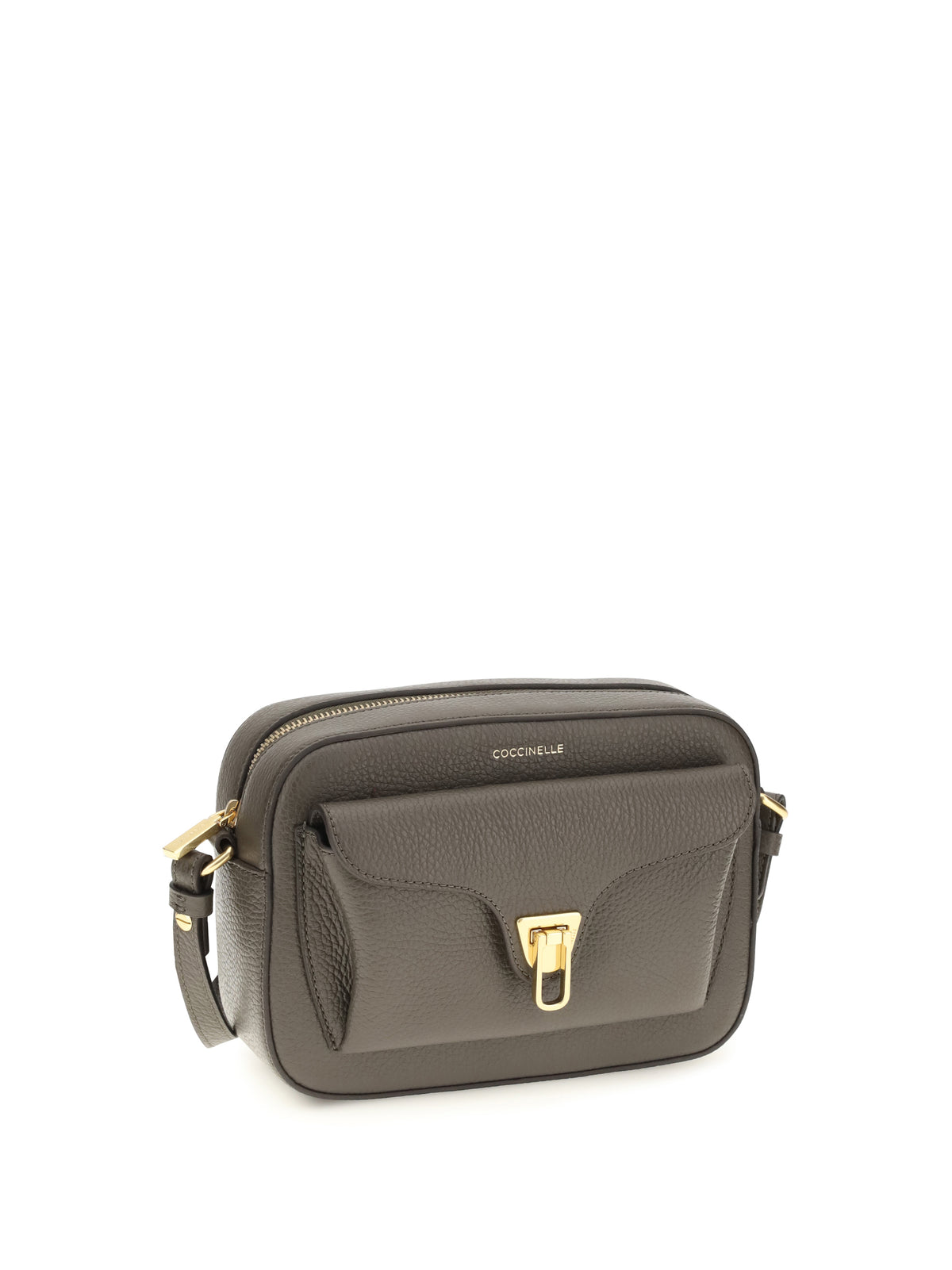 Coccinelle Beat Soft Shoulder Bag - Mud