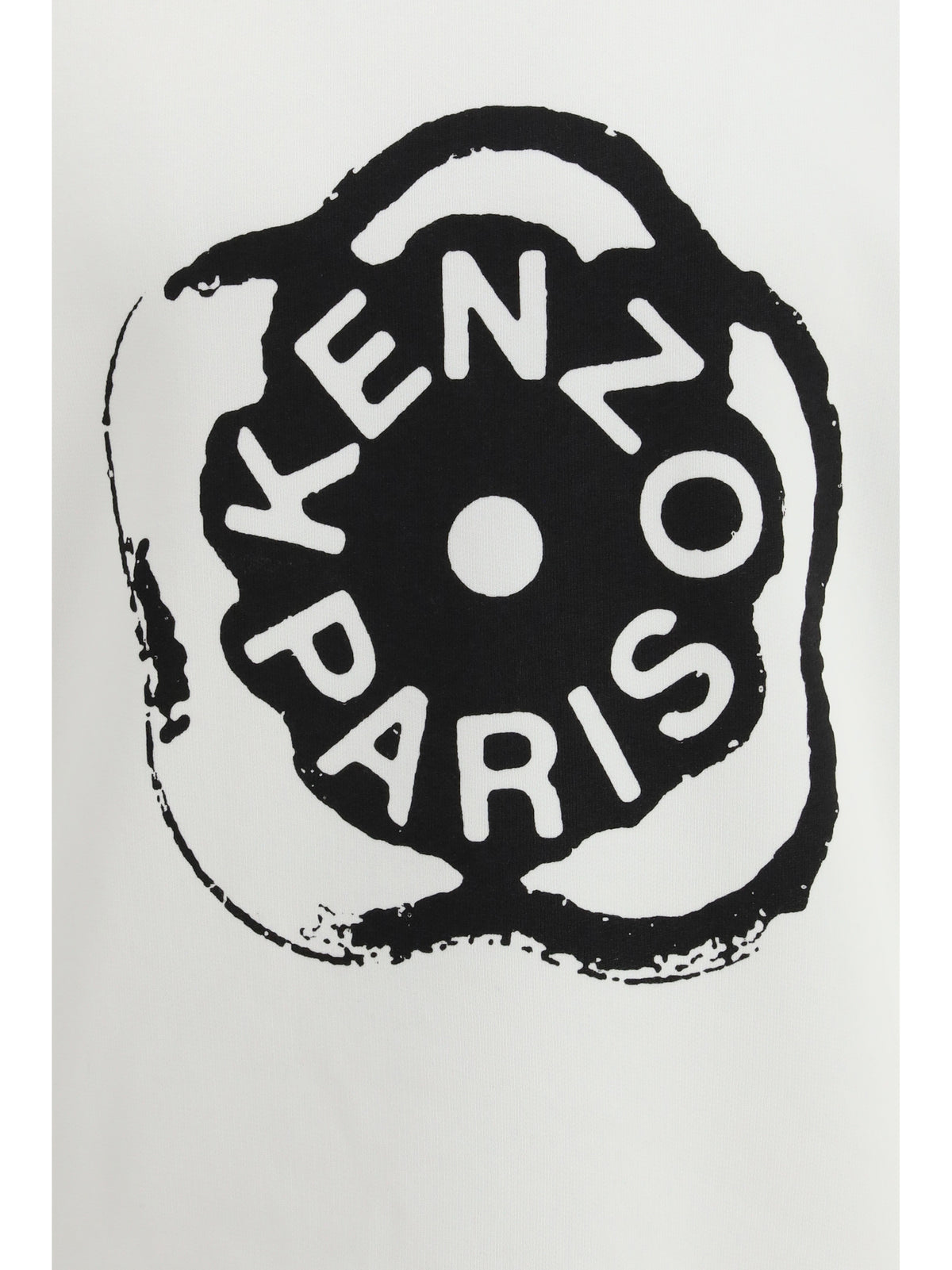Kenzo Boke Flower 2.0 cotton Sweatshirt - Off White