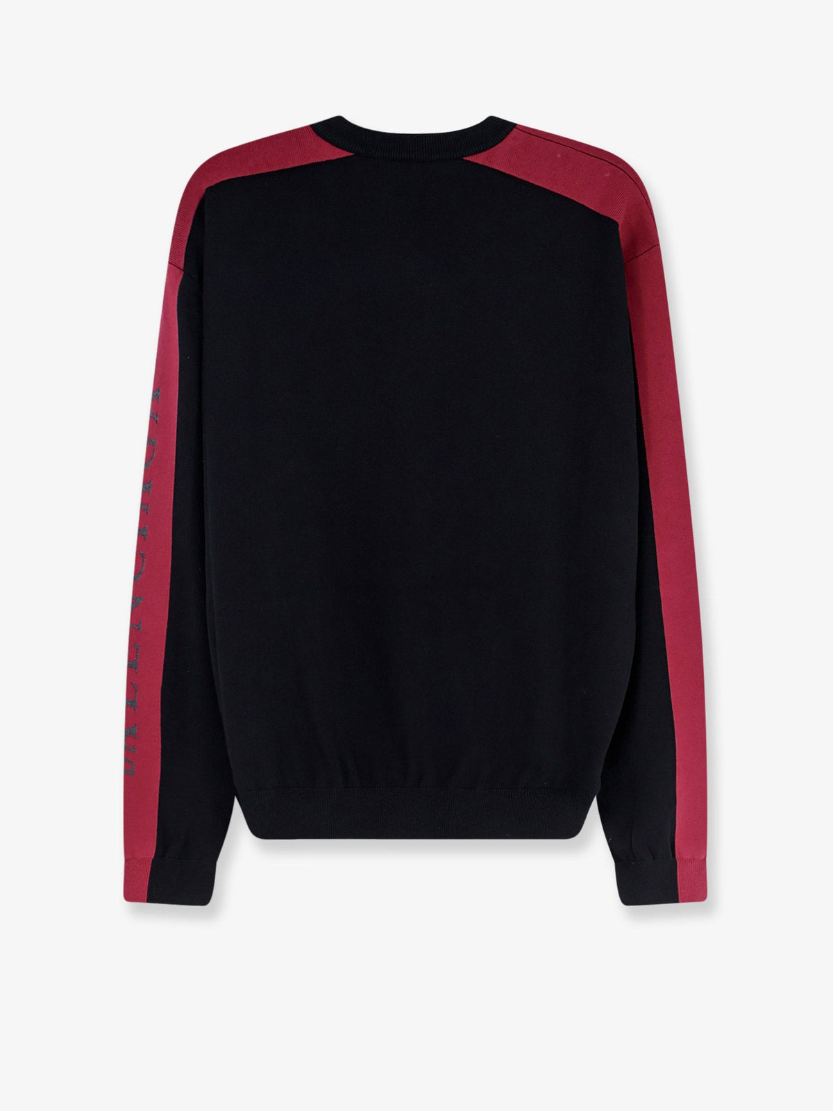 Balenciaga Cotton sweater with logo on the front - Black
