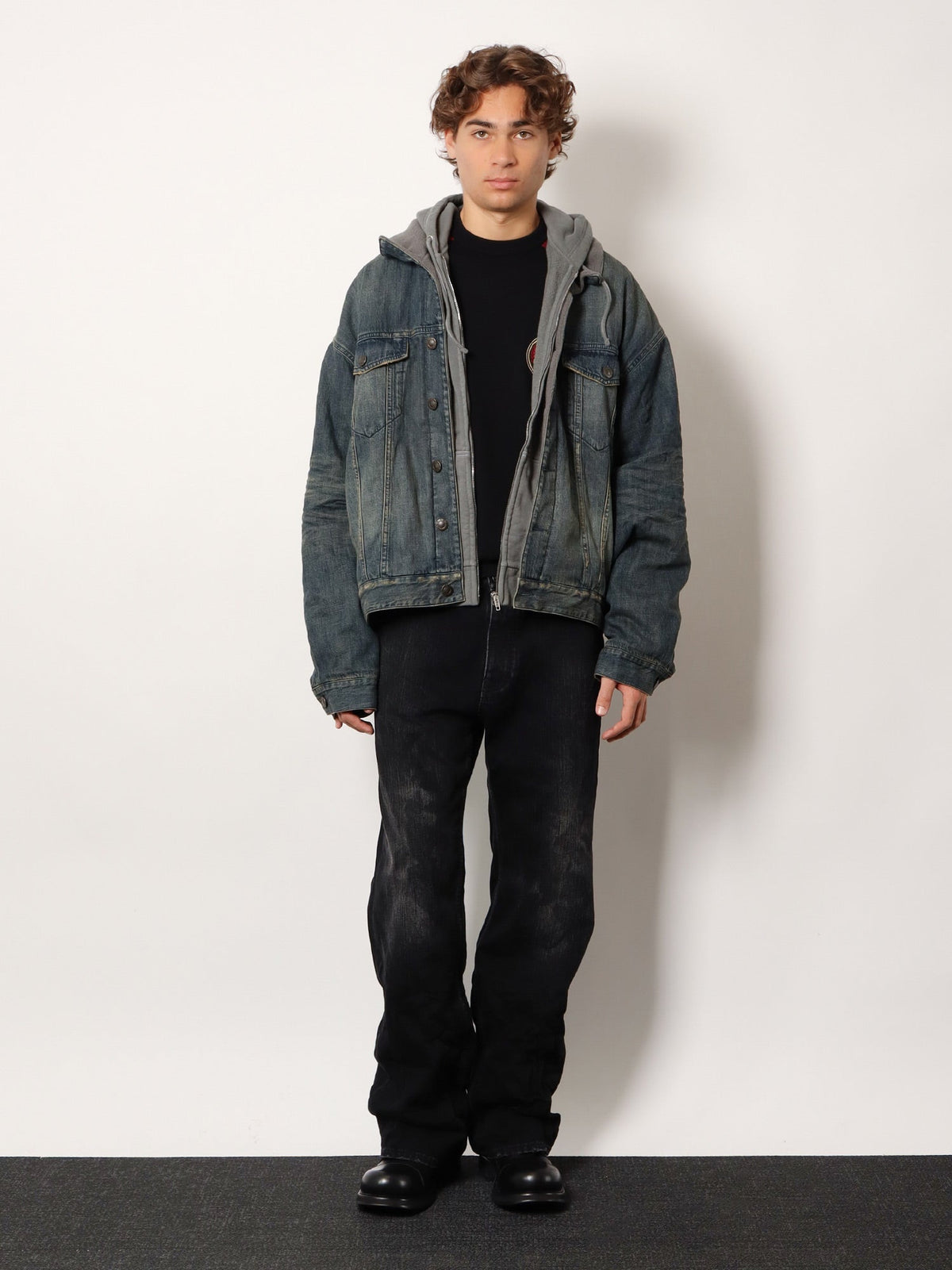 Balenciaga Black denim jeans - Black Fade Out