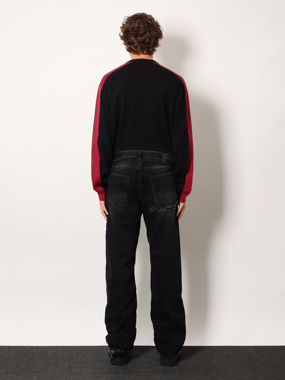 Balenciaga Black denim jeans - Black Fade Out
