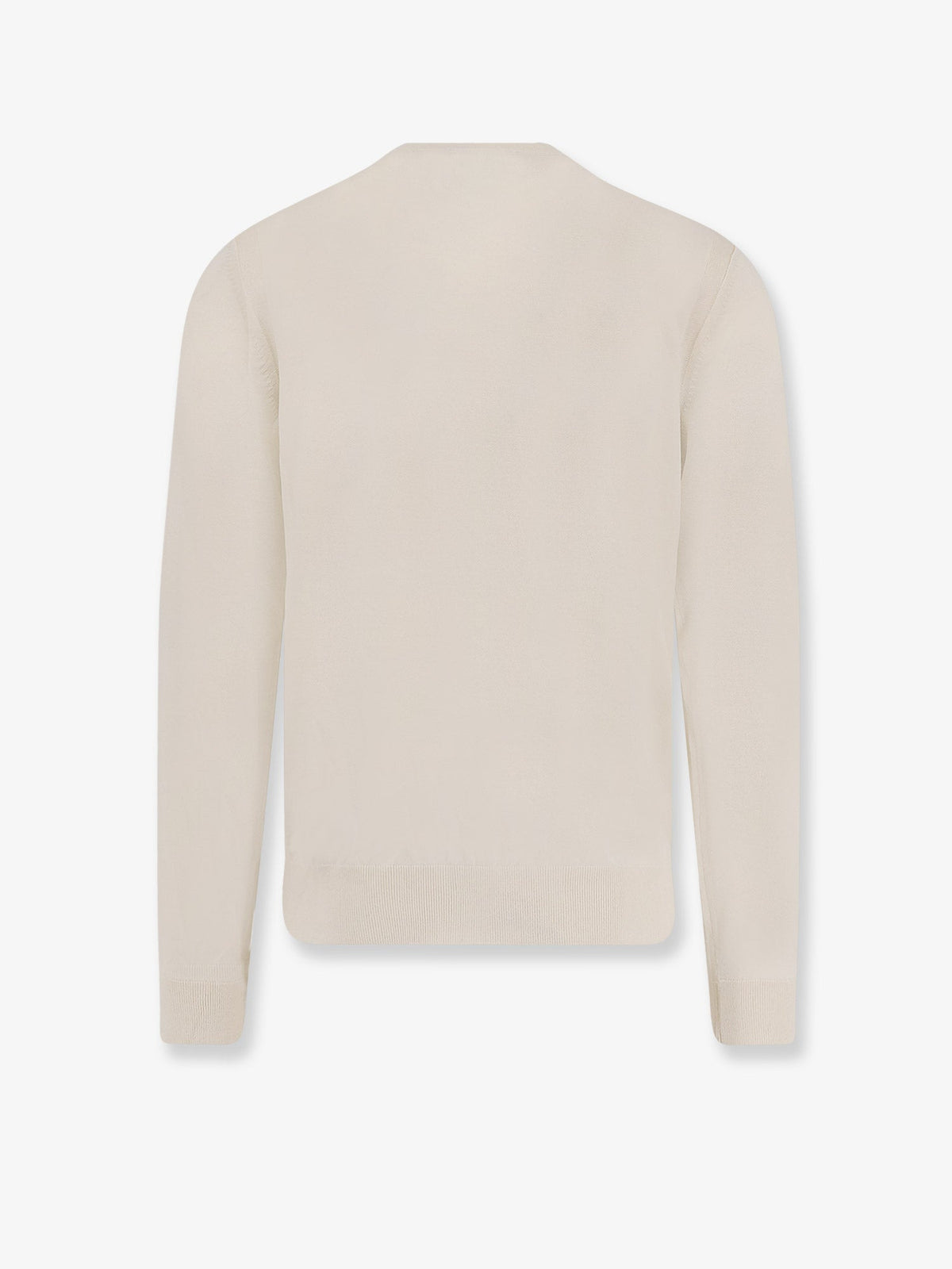 Boss Wool, silk and cashmere sweater - Open White