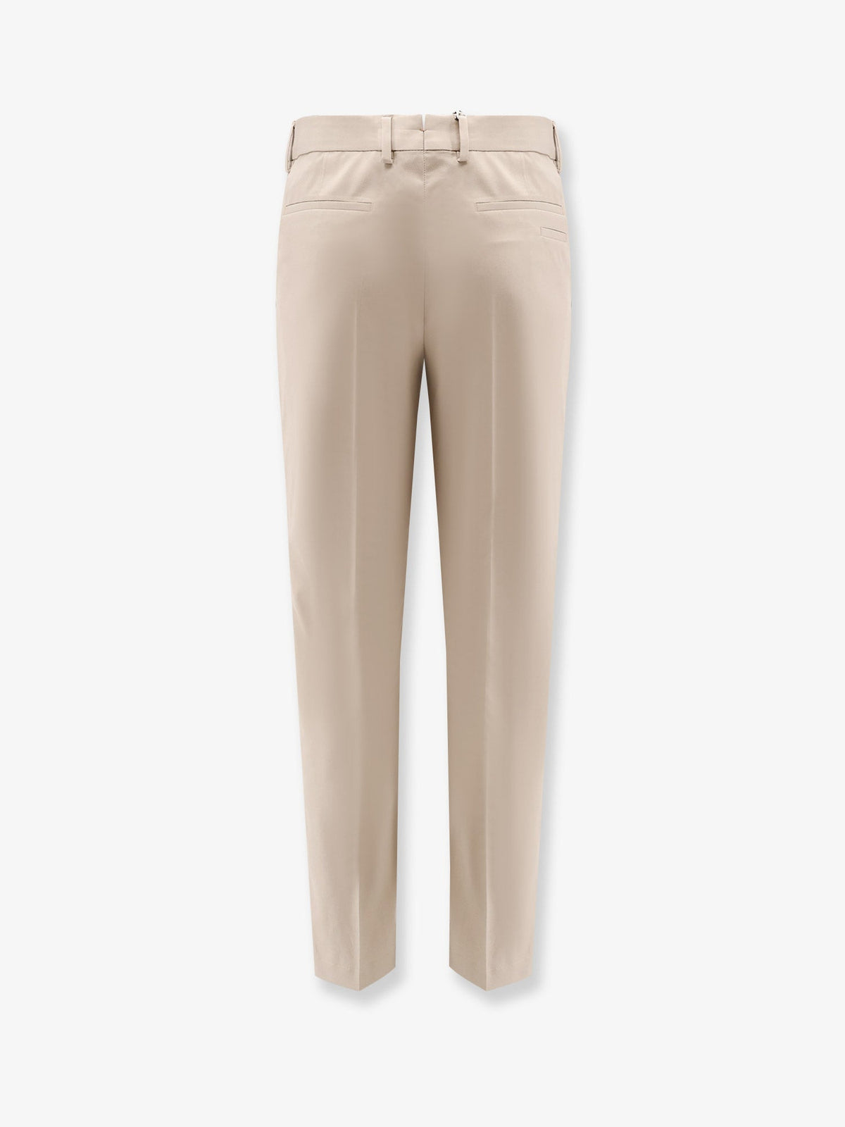 Boss Cotton and silk trousers - Dark Beige
