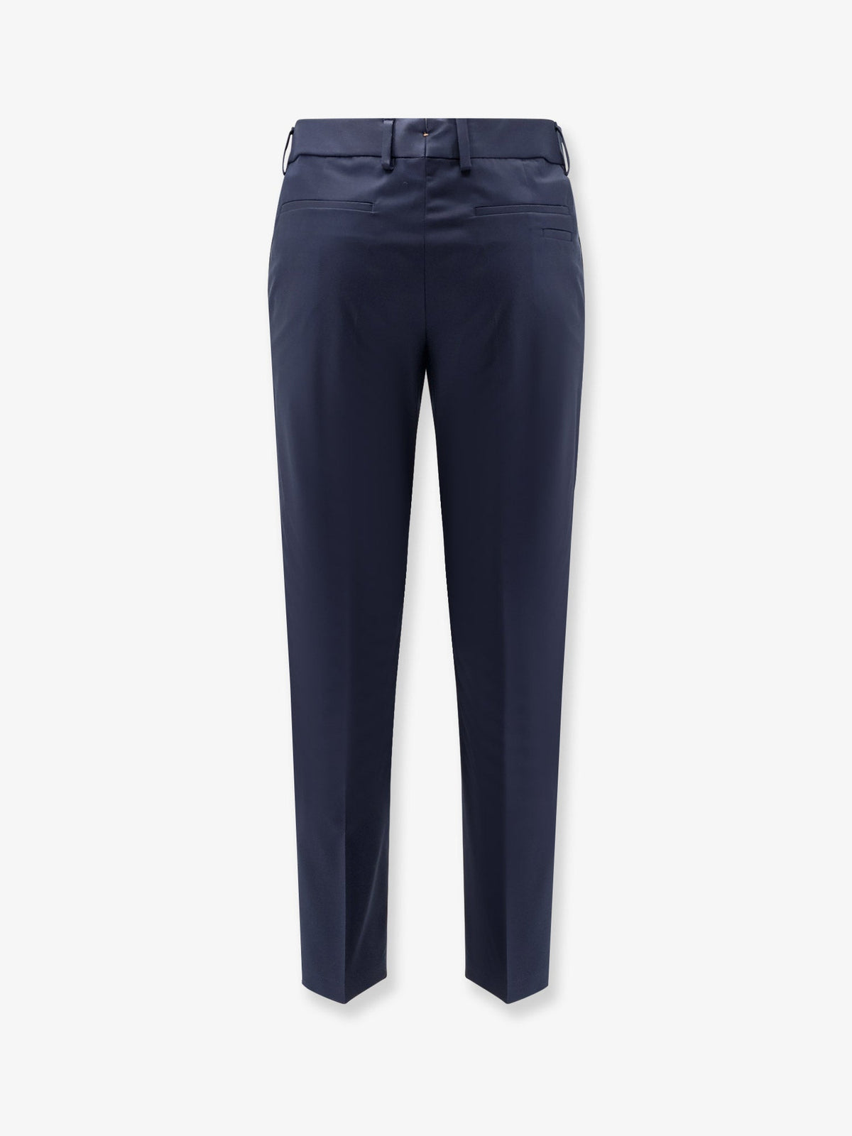 Boss Cotton and silk trousers - Dark Blue