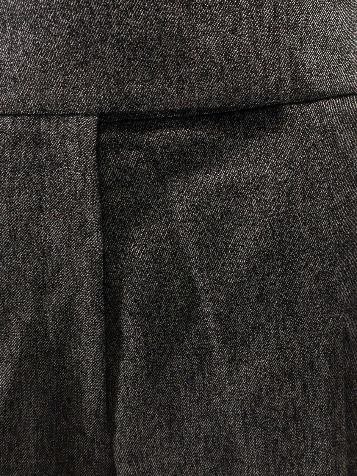 Boss Telda viscose and virgin wool trousers - Dark Grey