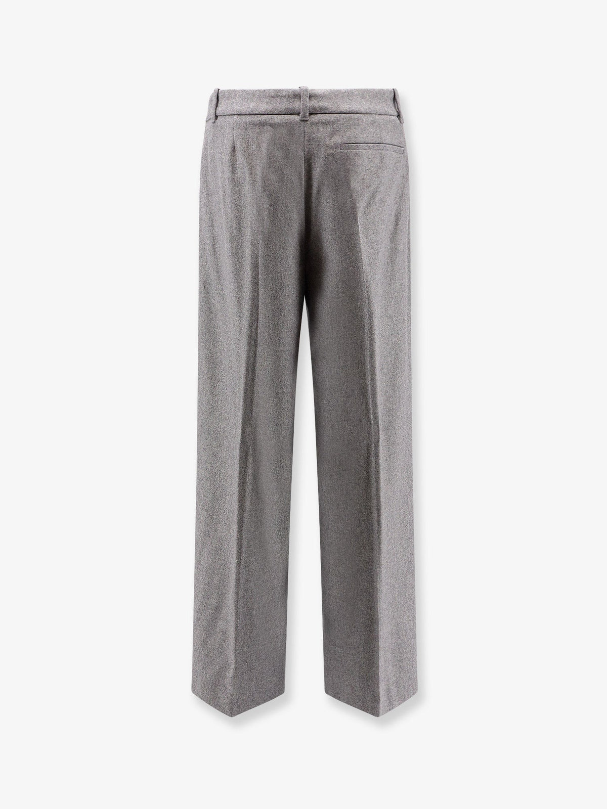 Boss Melange wool blend trousers - Light Pastel Grey