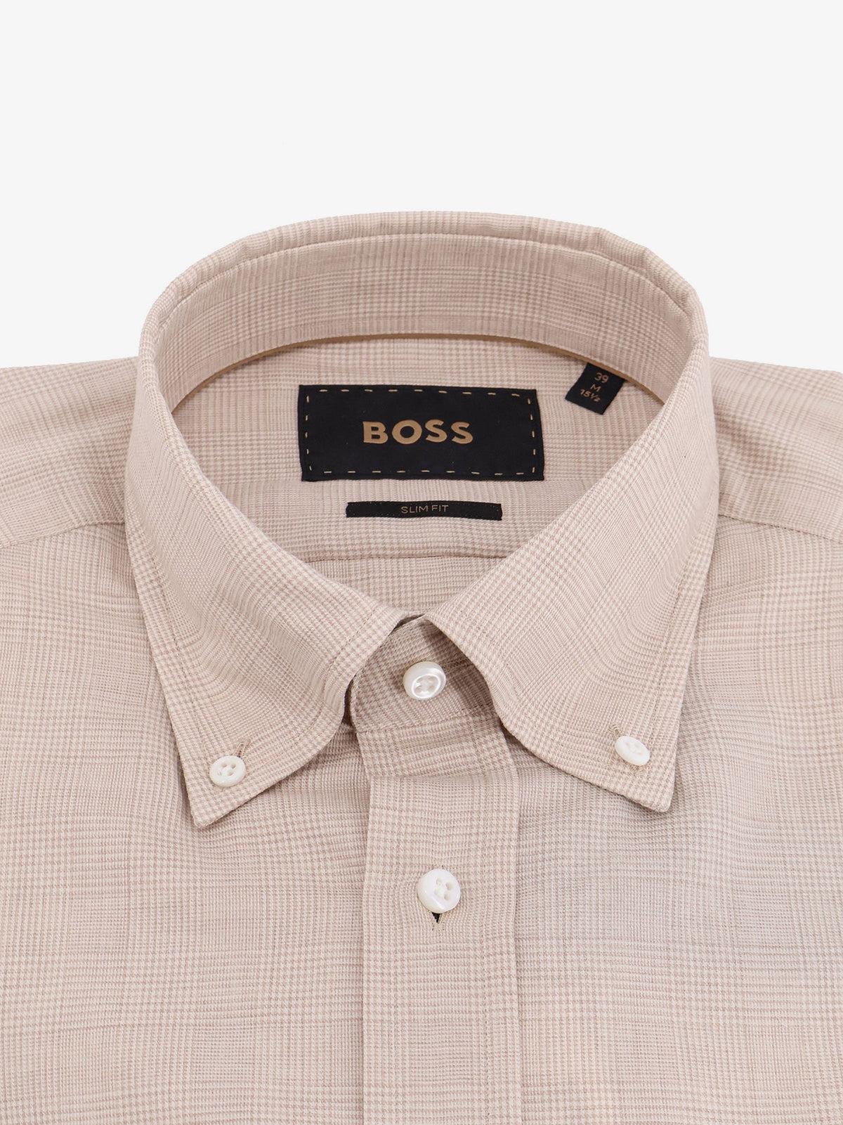 Boss Cotton shirt - Open Beige