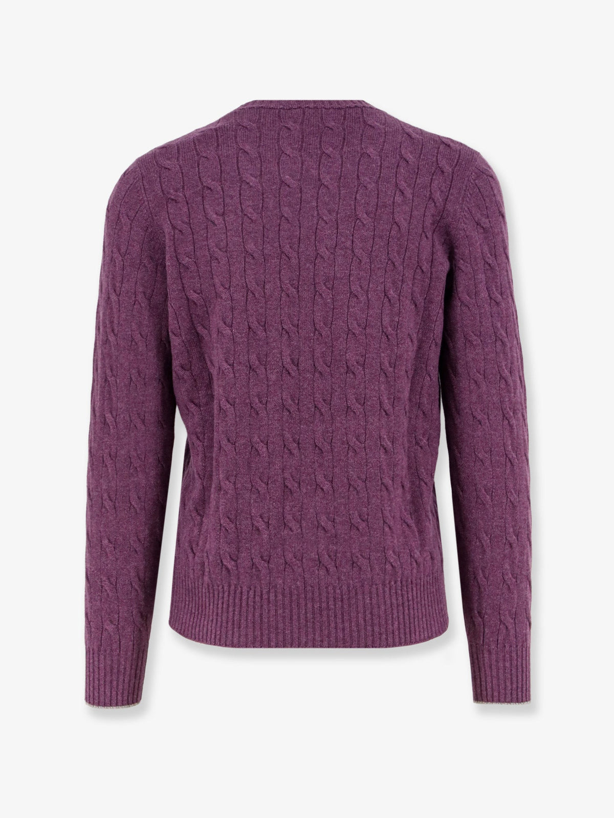 Brunello Cucinelli Cable knit cashmere sweater - Beige