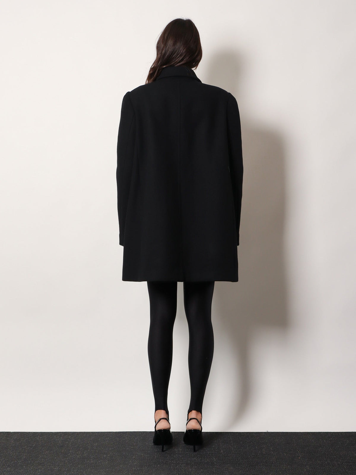 Dries Van Noten Rebela wool blend coat - Black