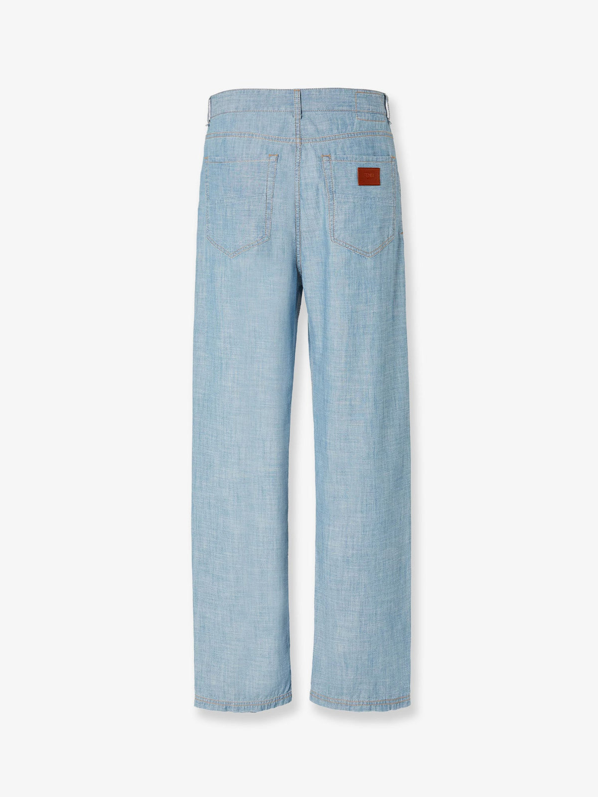 Fendi High waist jeans - Blu Chiaro