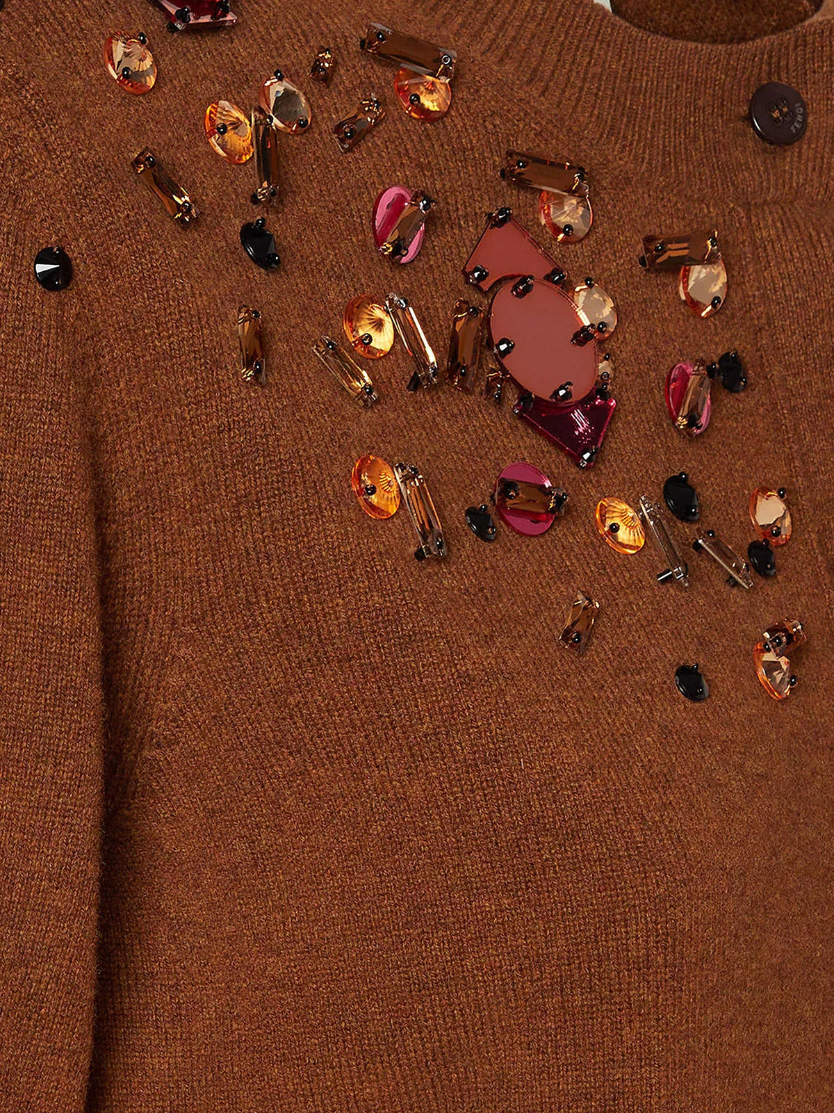 Fendi Wool and cashmere cardigan - Rust-25