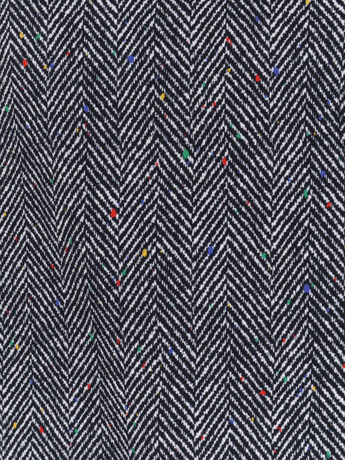 Givenchy Herringbone motif cotton skirt - Antracite
