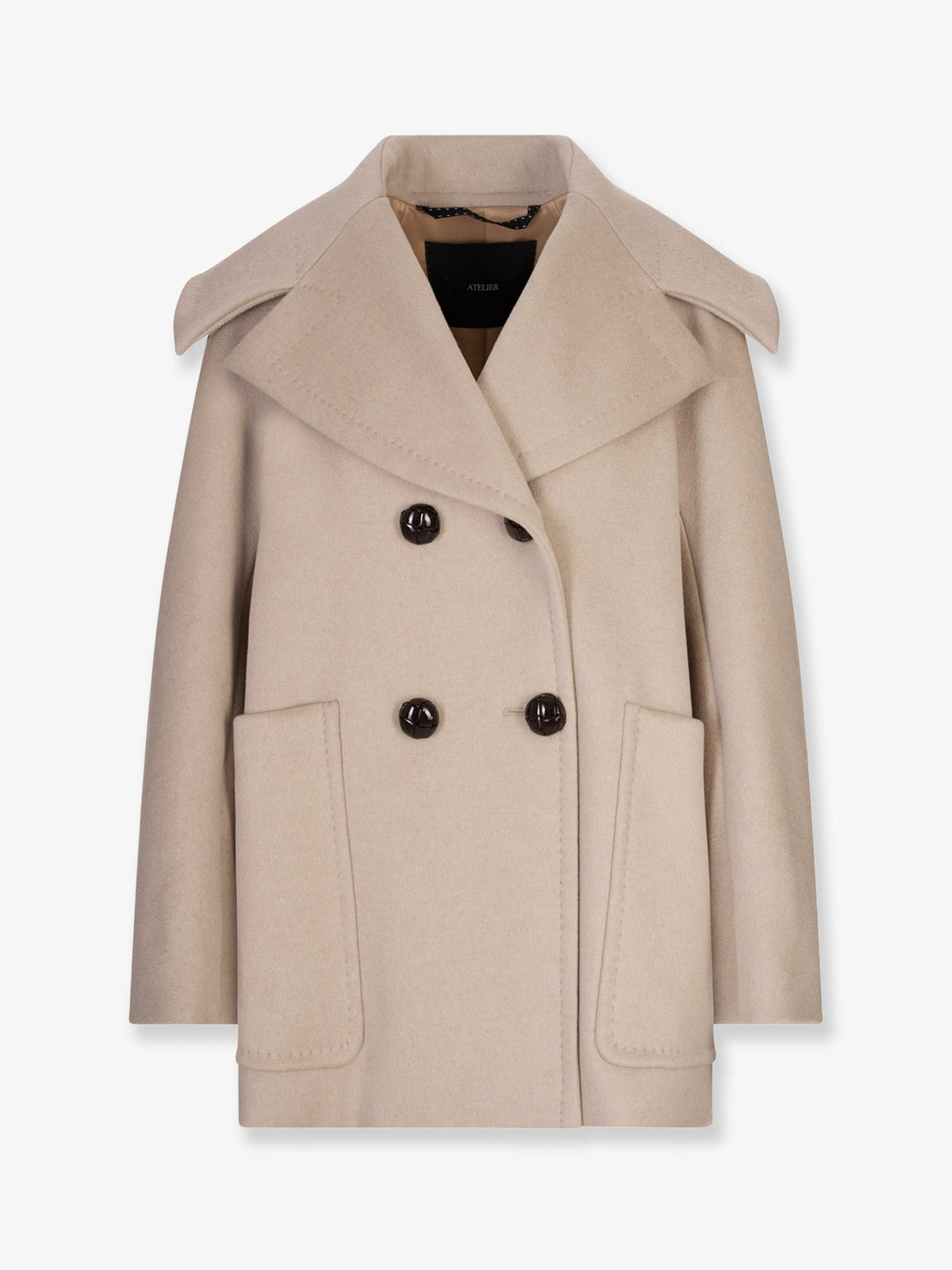 Max Mara Mario double-breasted cashmere coat - Sabbia