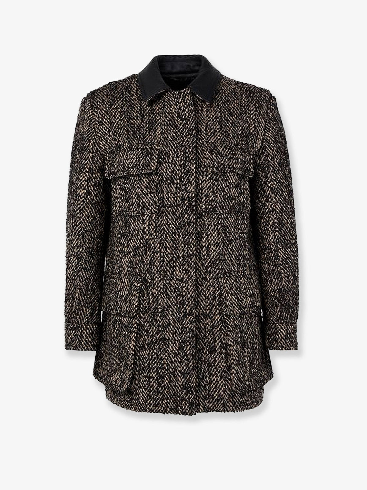 Max Mara Angio virgin wool coat - Marrone
