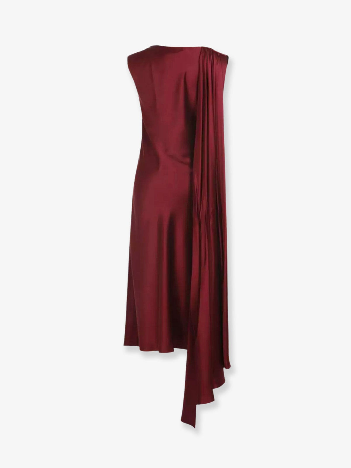 Max Mara Edolo silk dress - Lampone