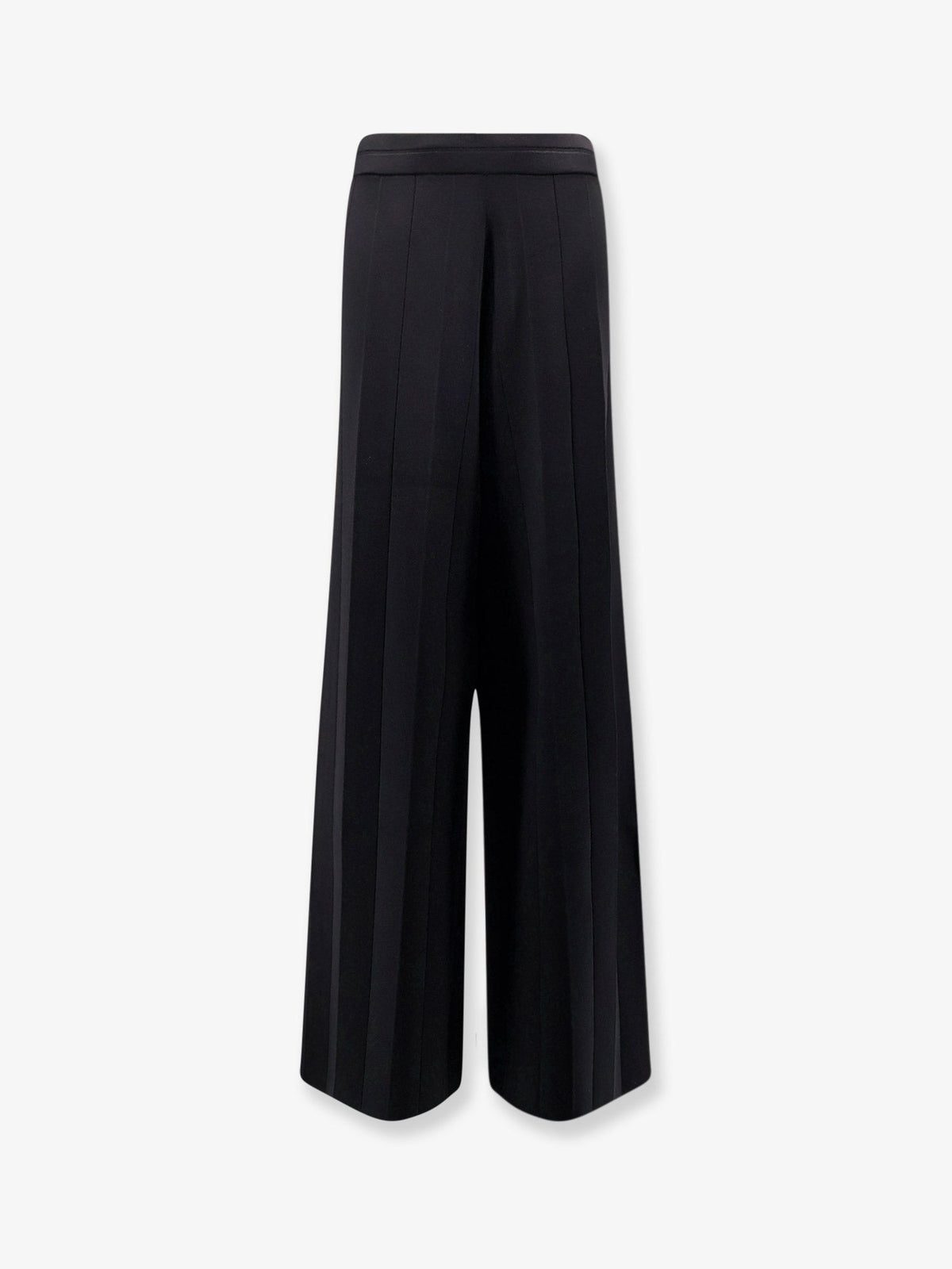 Max Mara Lama viscose blend trousers - Nero